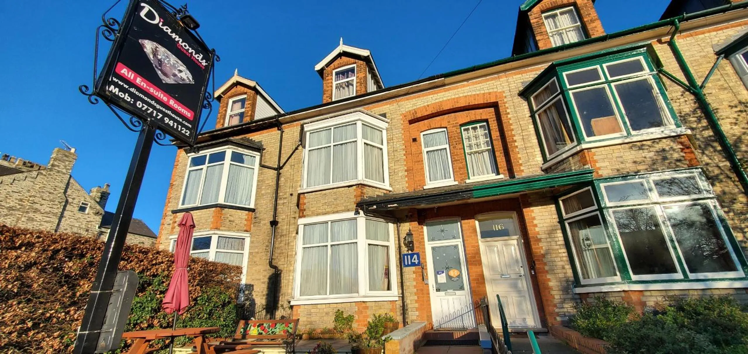 Property building in Diamonds Guest House