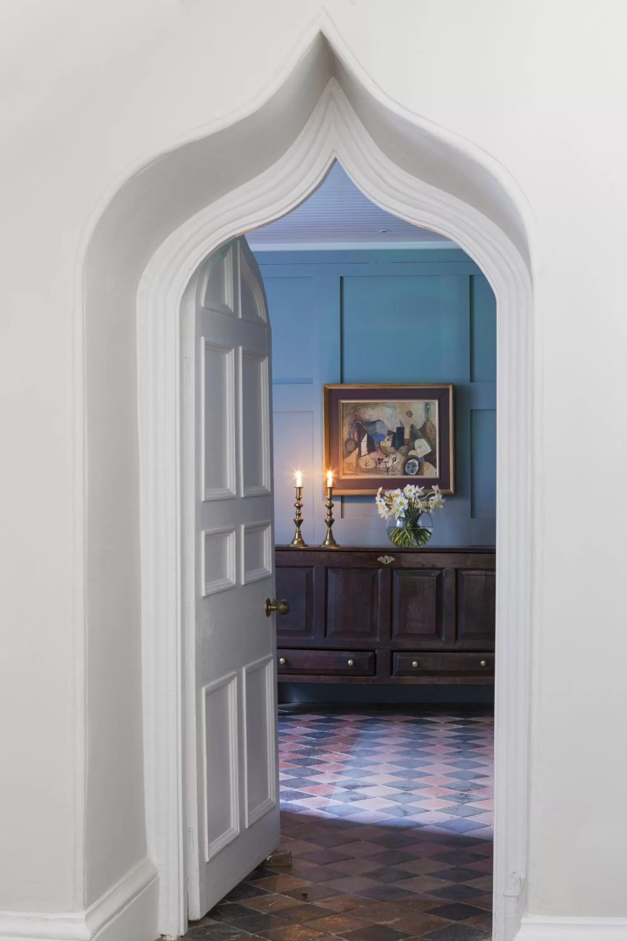 Decorative detail in Penally Abbey Country House Hotel and Restaurant