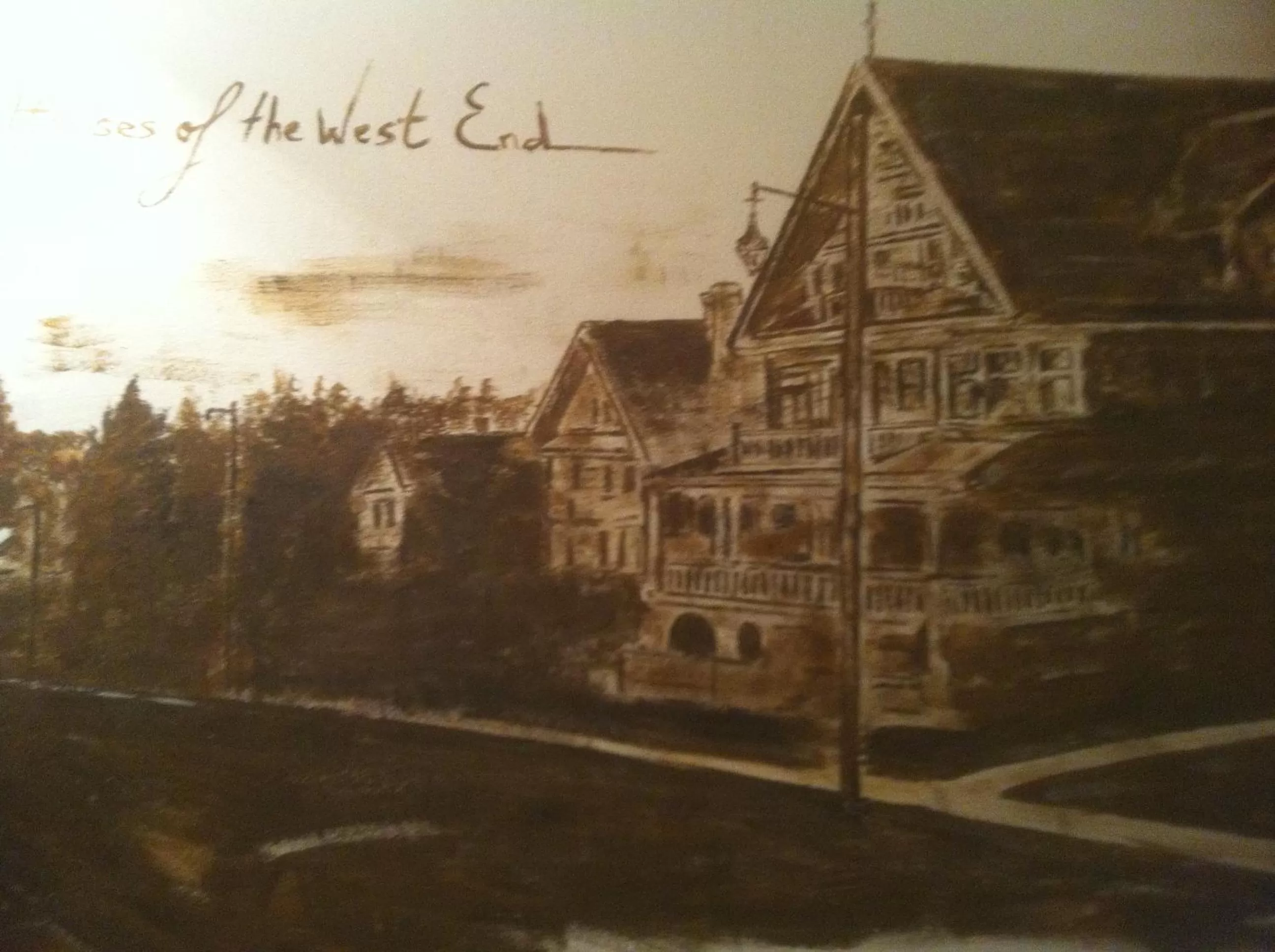 Decorative detail in West End Guest House