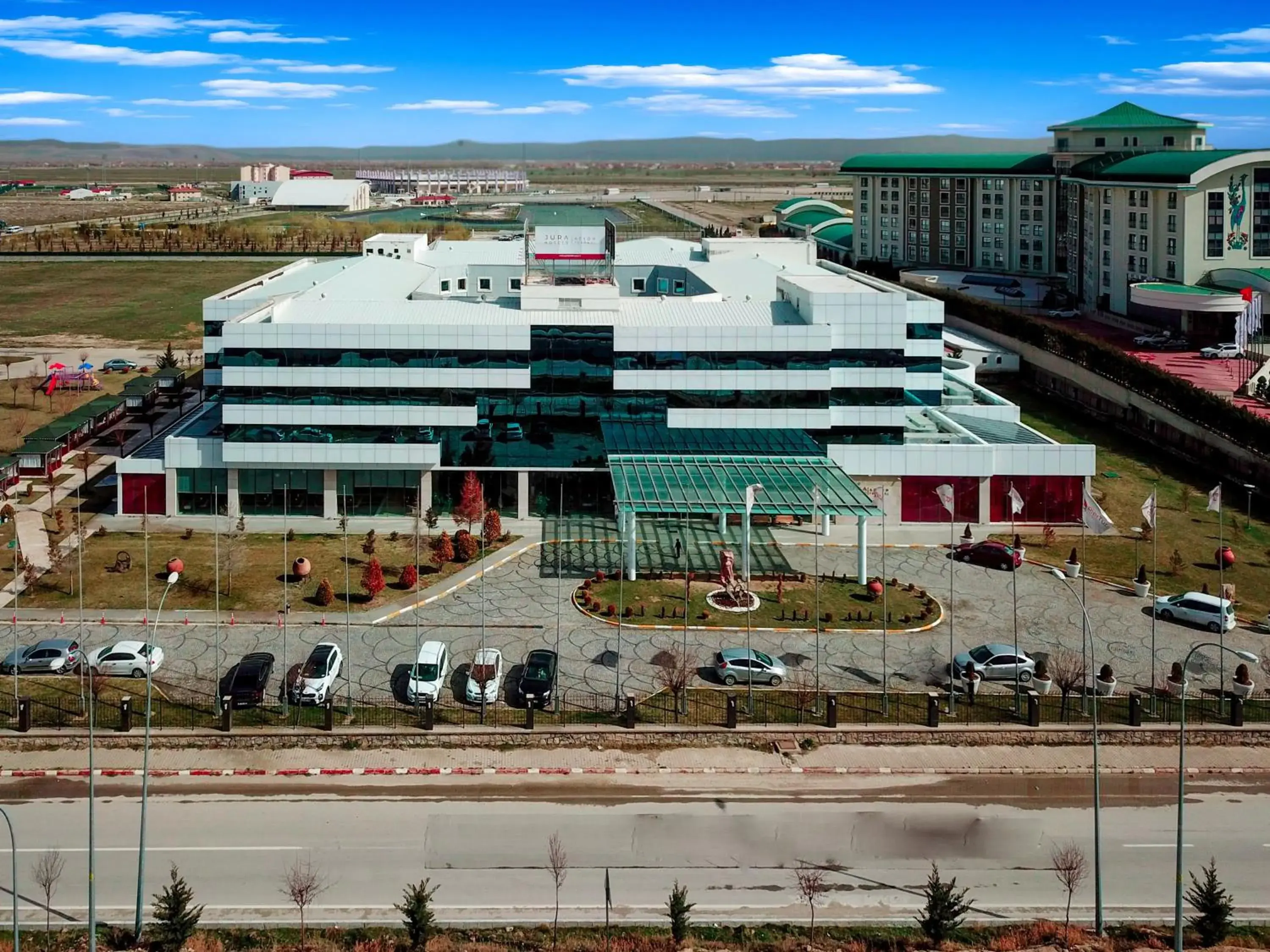 Bird's eye view, Property Building in Jura Hotels Afyon Thermal