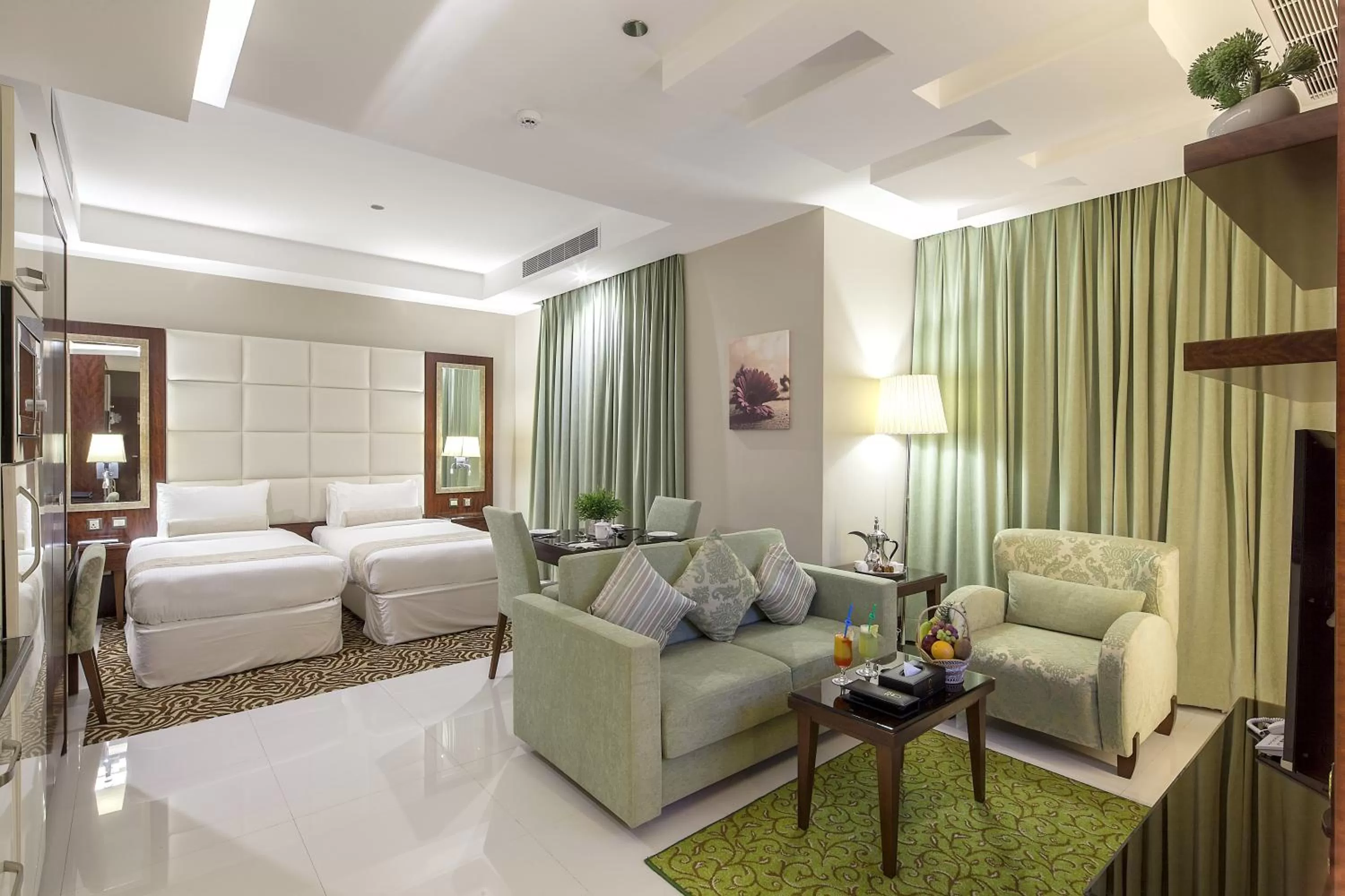 Seating Area in Western Lamar Hotel