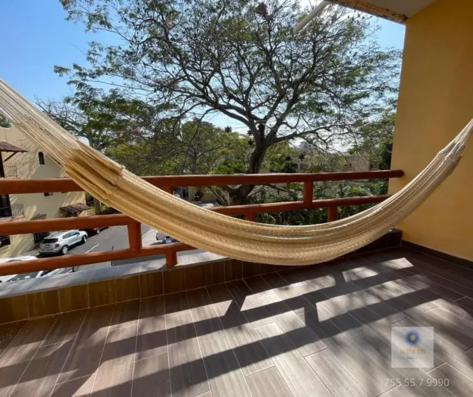 Balcony/Terrace in Hotel Aldea Sol