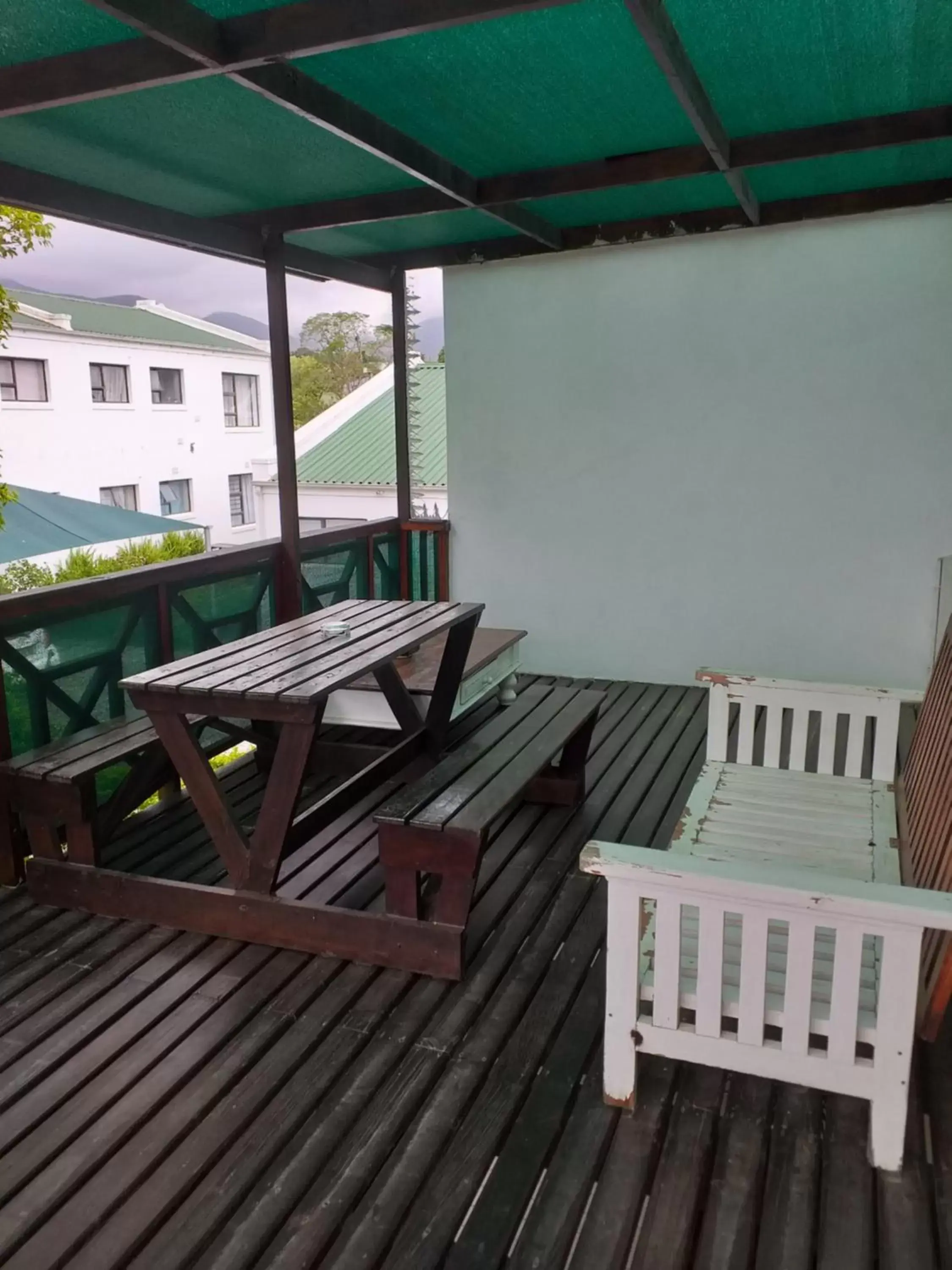 Balcony/Terrace in Alpine Inn