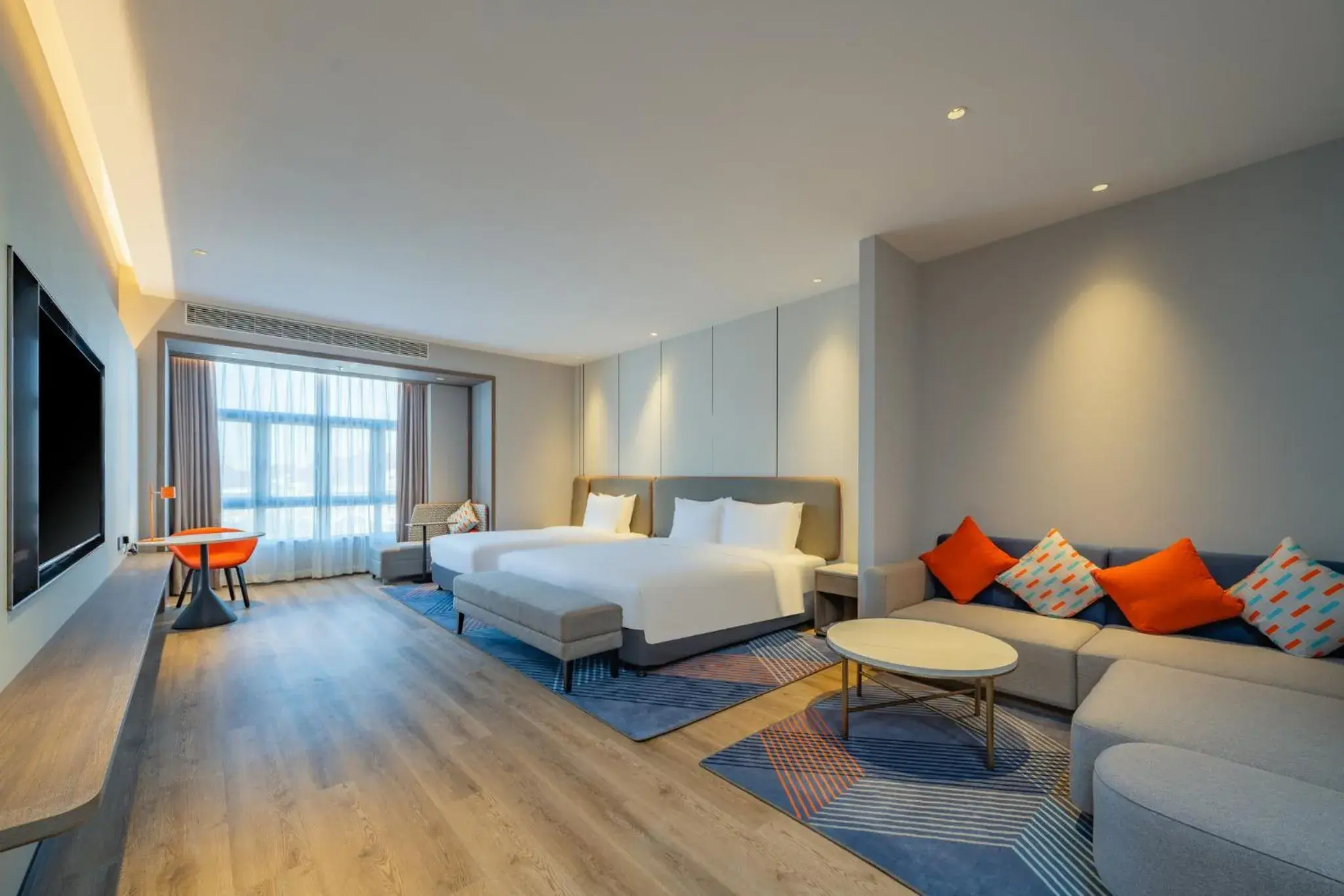 Photo of the whole room, Bed in Holiday Inn Express Suzhou Luzhi by IHG Photo of the whole room, Bed in Holiday Inn Express Suzhou Luzhi by IHG