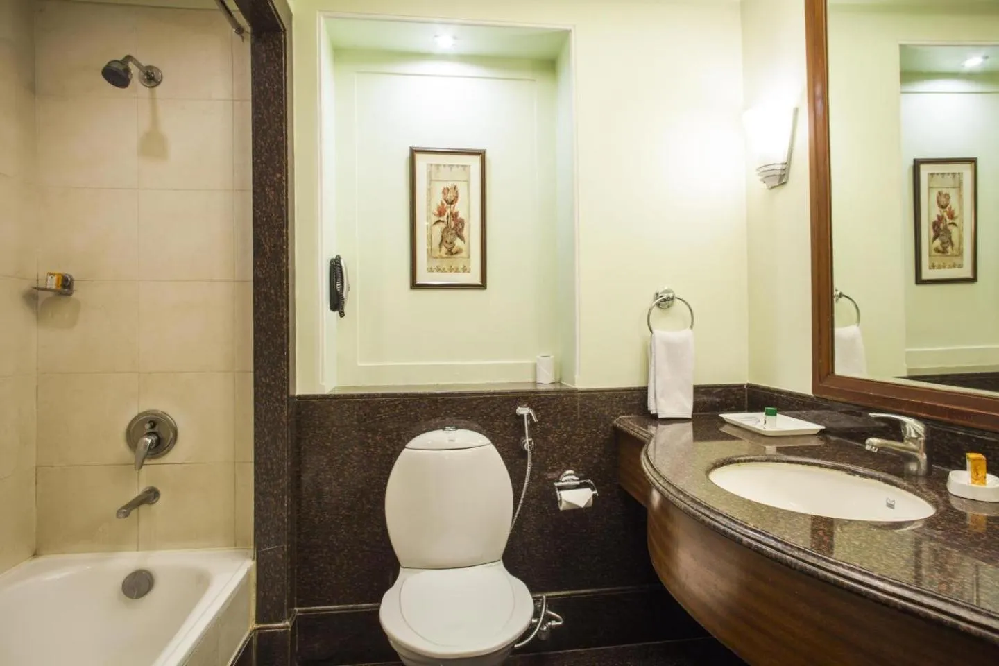 Bathroom in Clarion Bella Casa at Airport