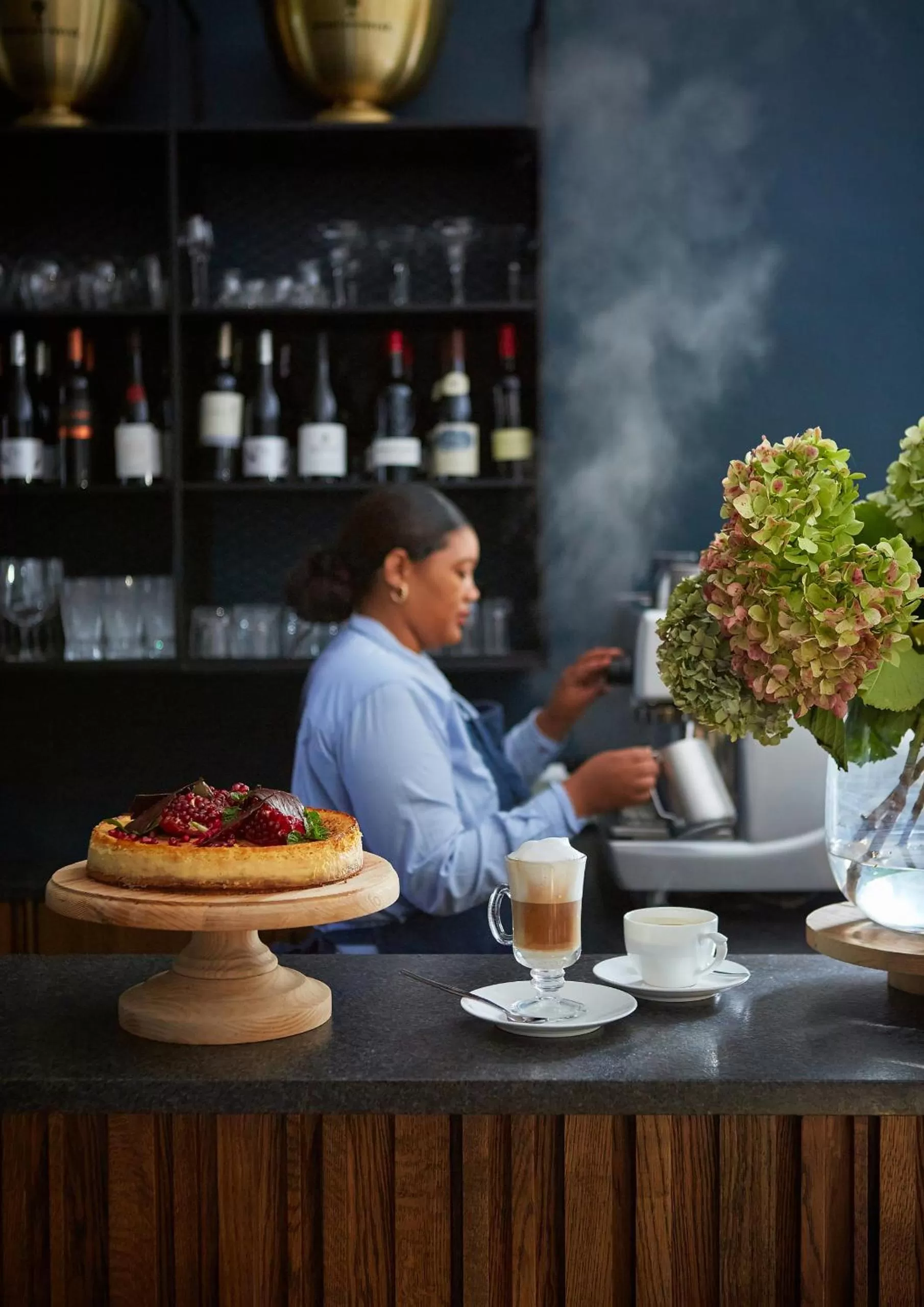 Restaurant/places to eat in The Thatch House Boutique Hotel, Hermanus