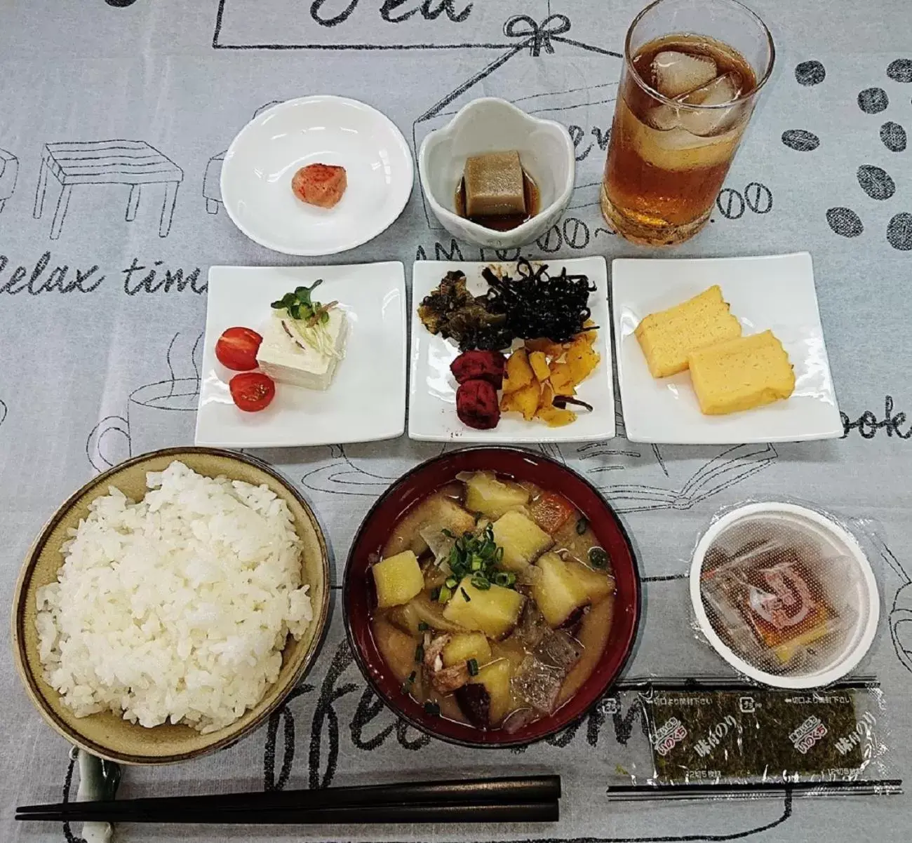 Food close-up in Green Rich Hotel Kagoshima Tenmonkan