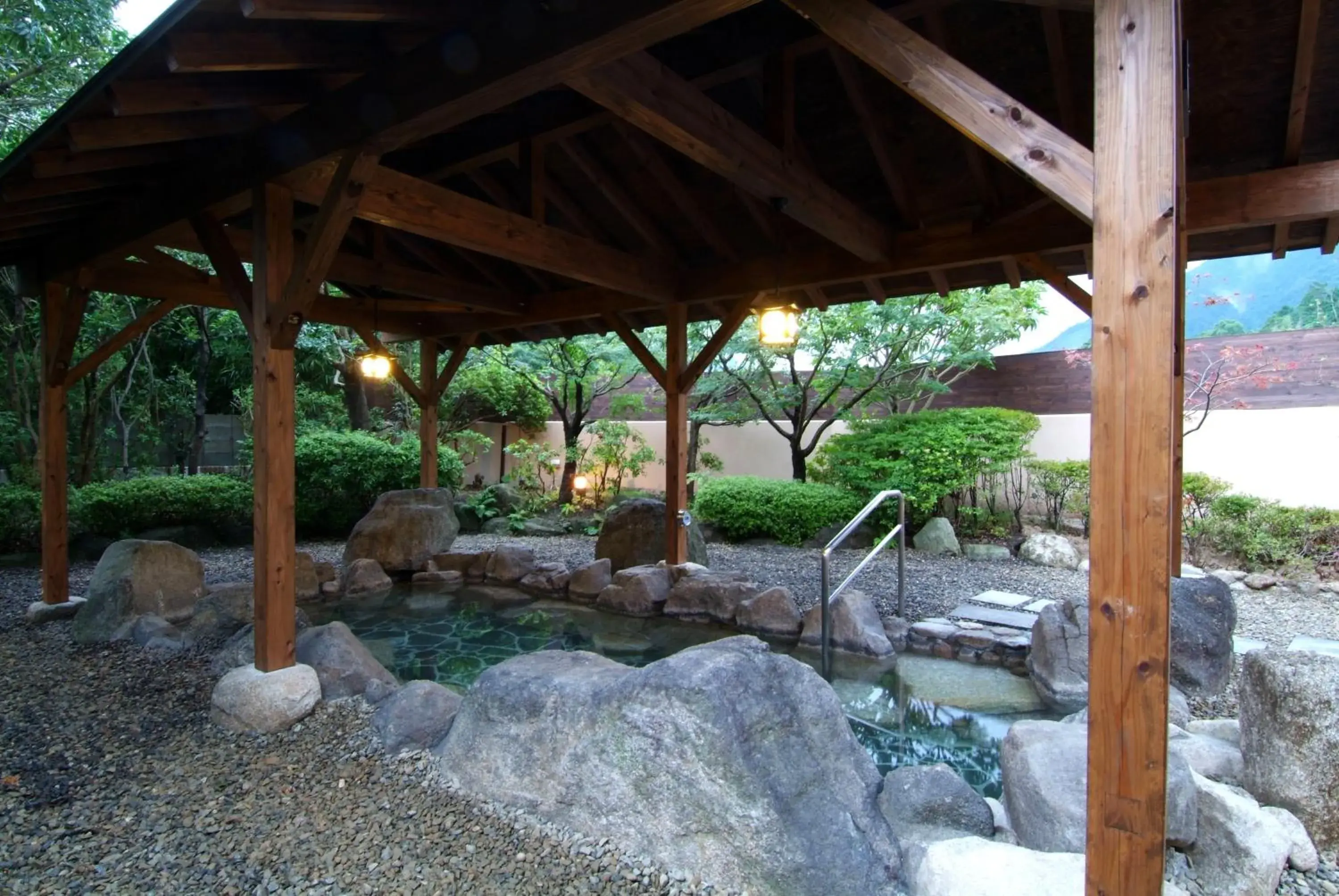 Open Air Bath in Route Inn Grantia Fukuoka Miyawaka - Wakita Onsen