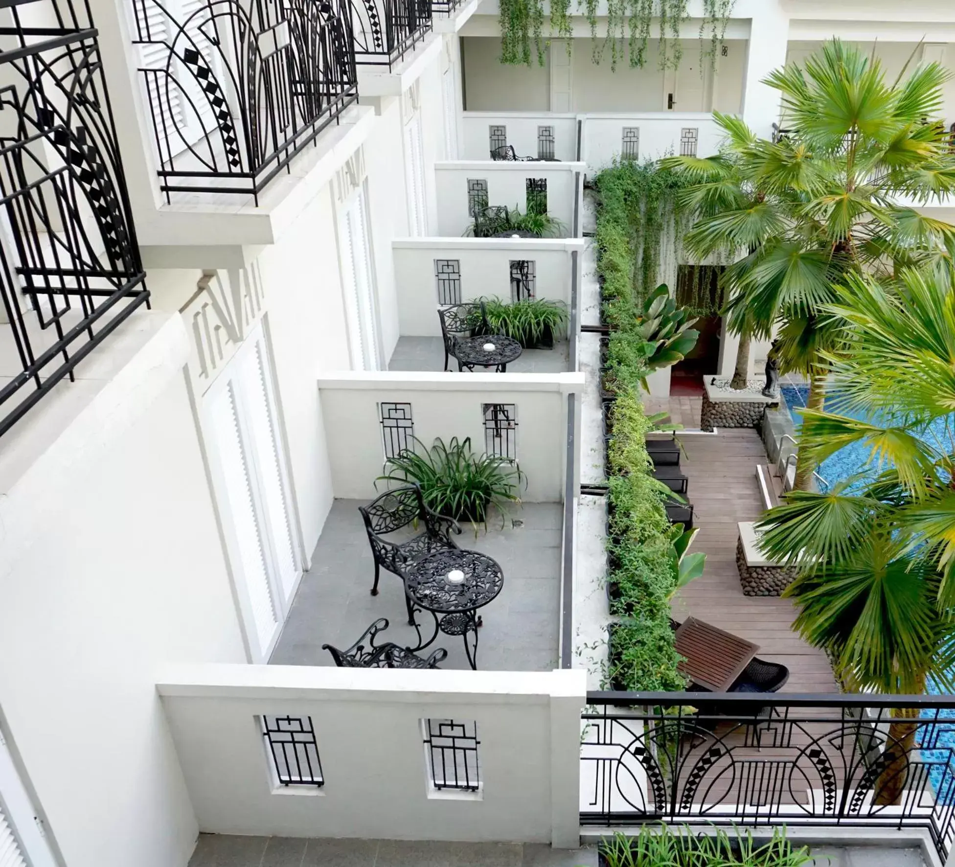 Balcony/Terrace in Hotel Indies Heritage Prawirotaman