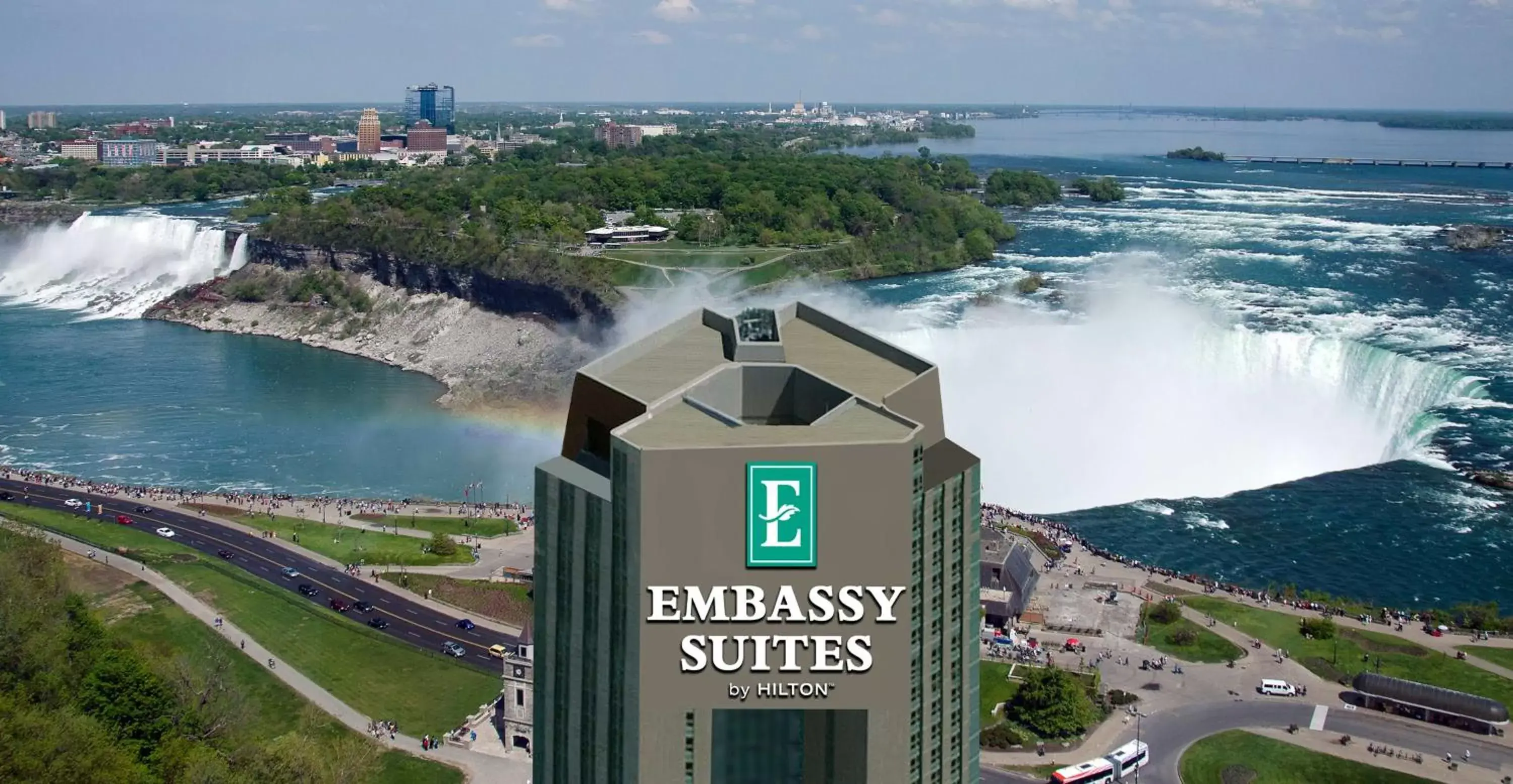Property building, Bird's-eye View in Embassy Suites by Hilton Niagara Falls/ Fallsview