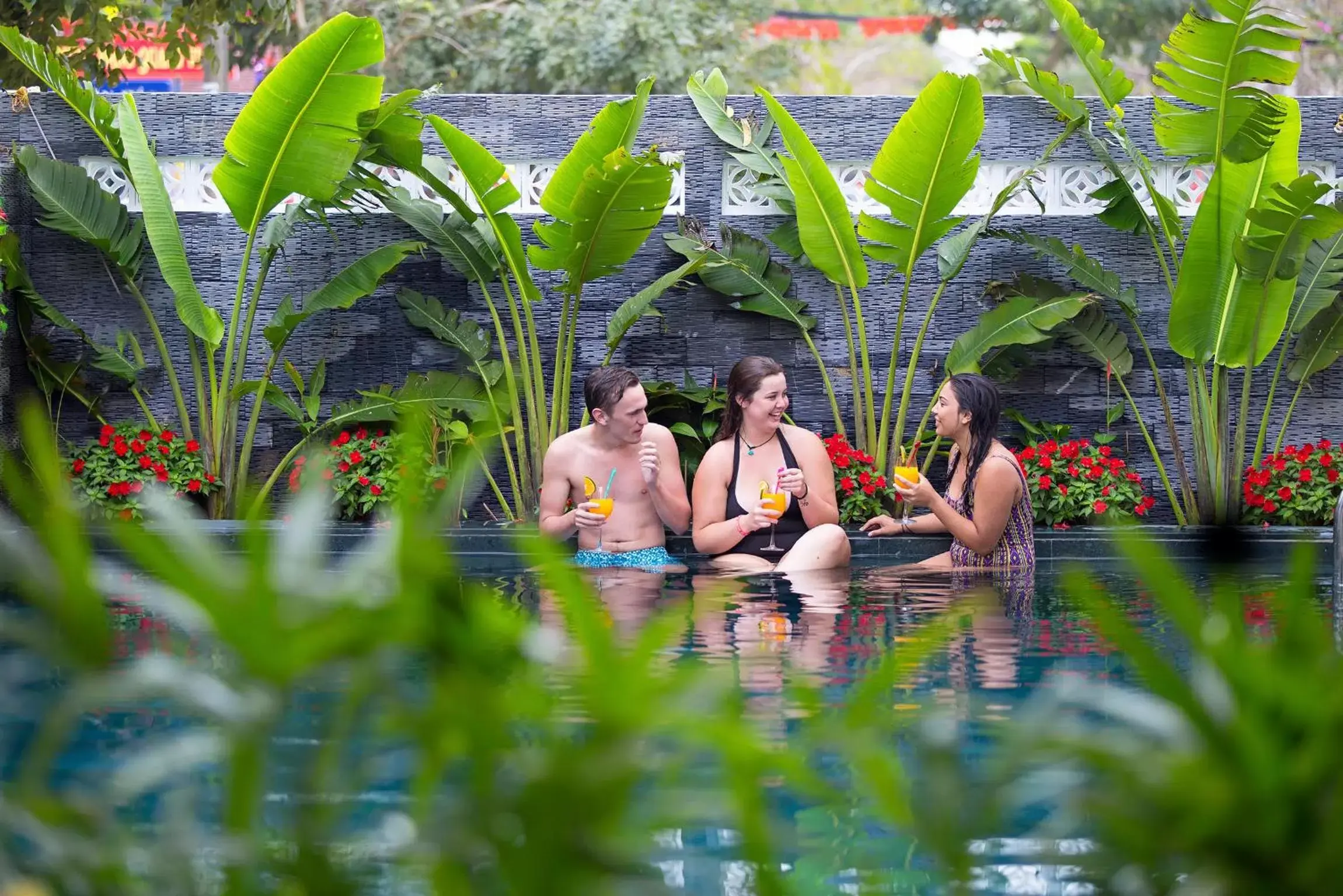 Swimming pool in Hoi An Rose Garden Hotel