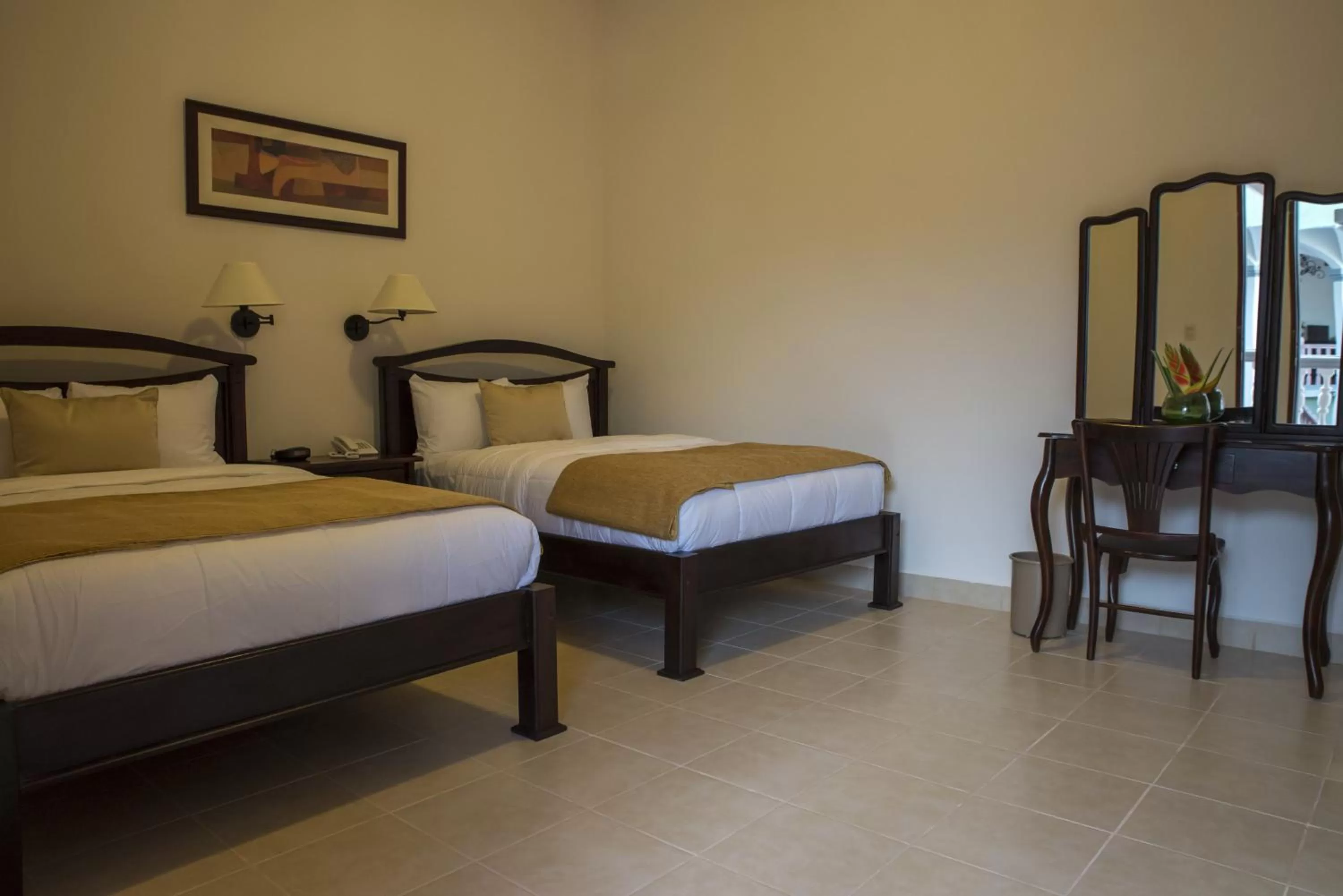 Bedroom, Bed in Hotel Real La Merced