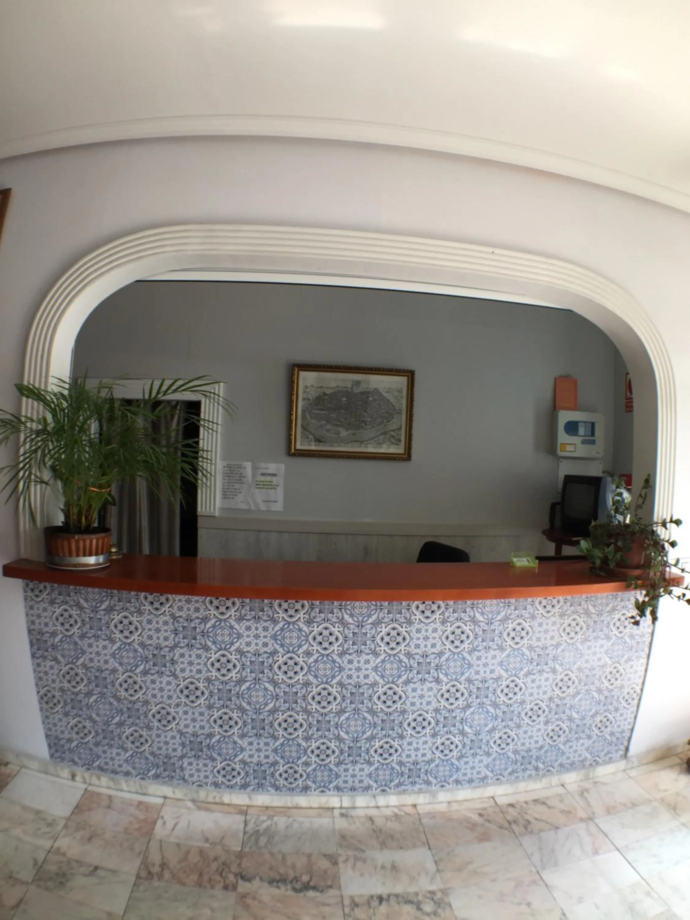 Lobby or reception in Hotel Godofredo