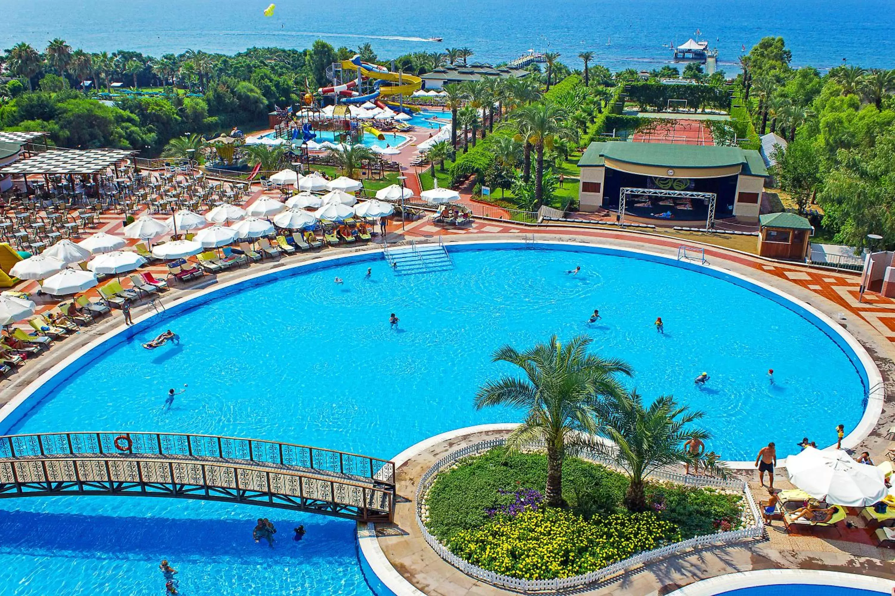 Swimming pool, Pool View in Hotel Turan Prince - Ex Sentido Turan Prince