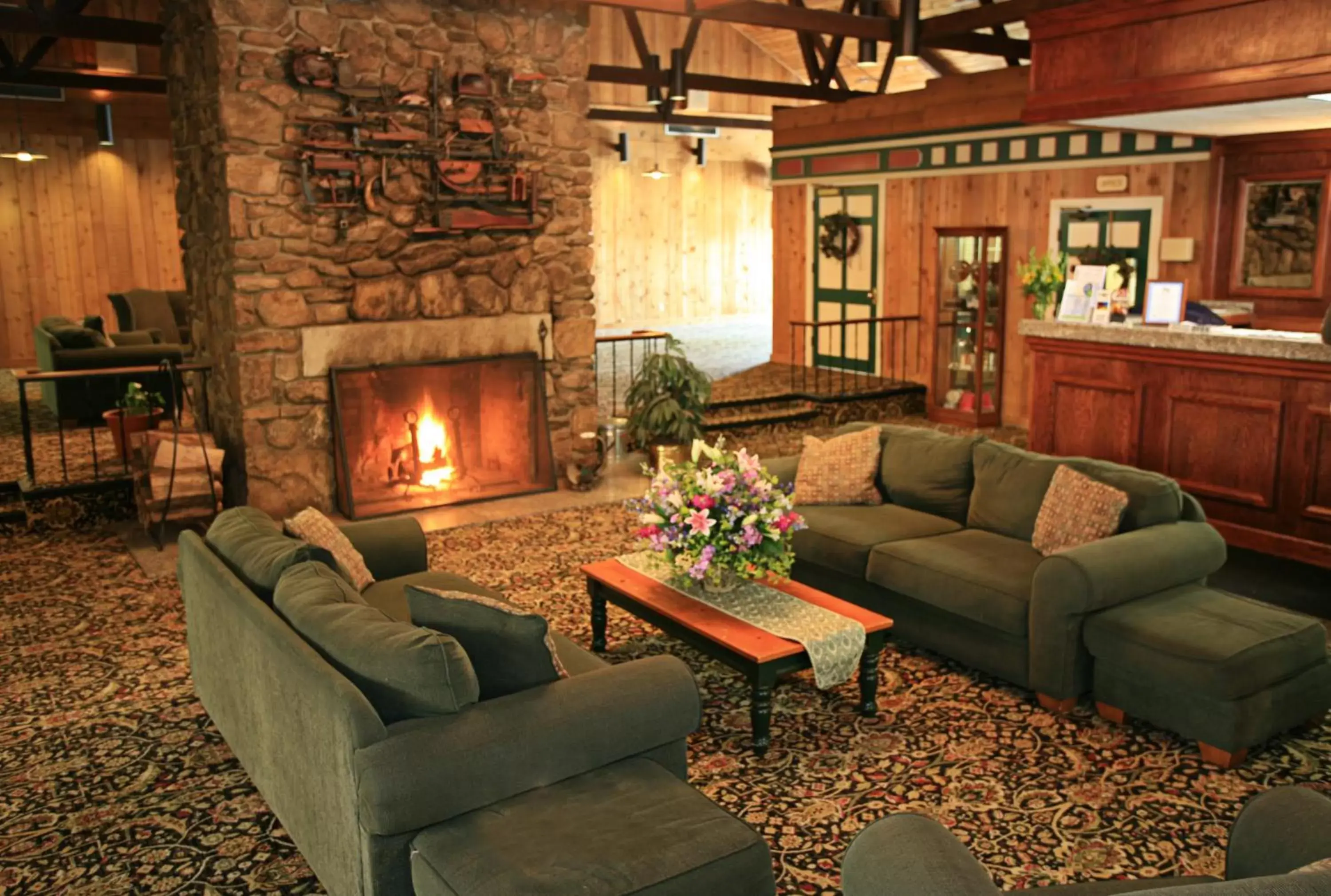 Lobby or reception in Sturbridge Host Hotel And Conference Center Lobby or reception in Sturbridge Host Hotel And Conference Center