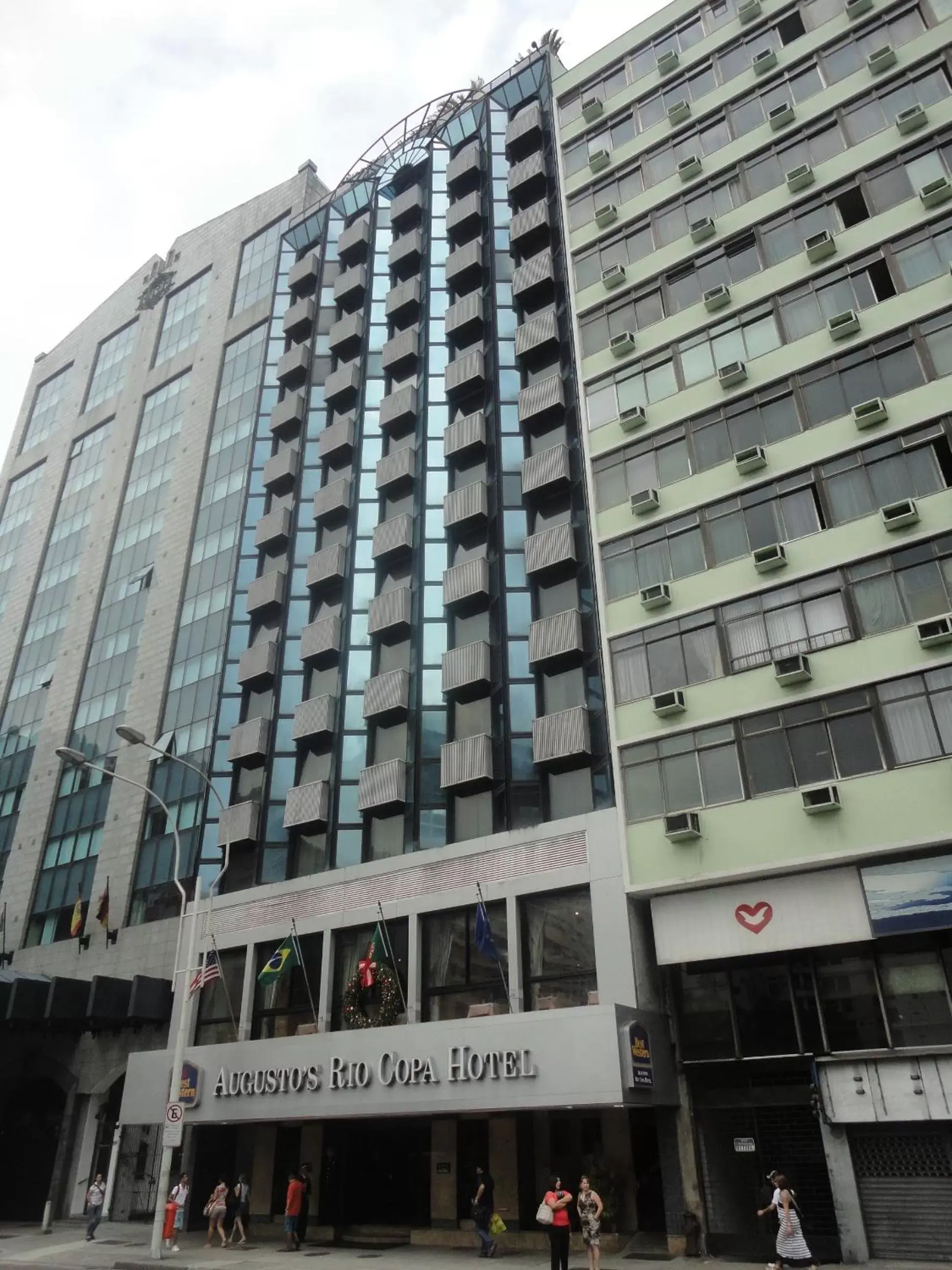 Facade/entrance, Property Building in Augusto's Rio Copa Hotel