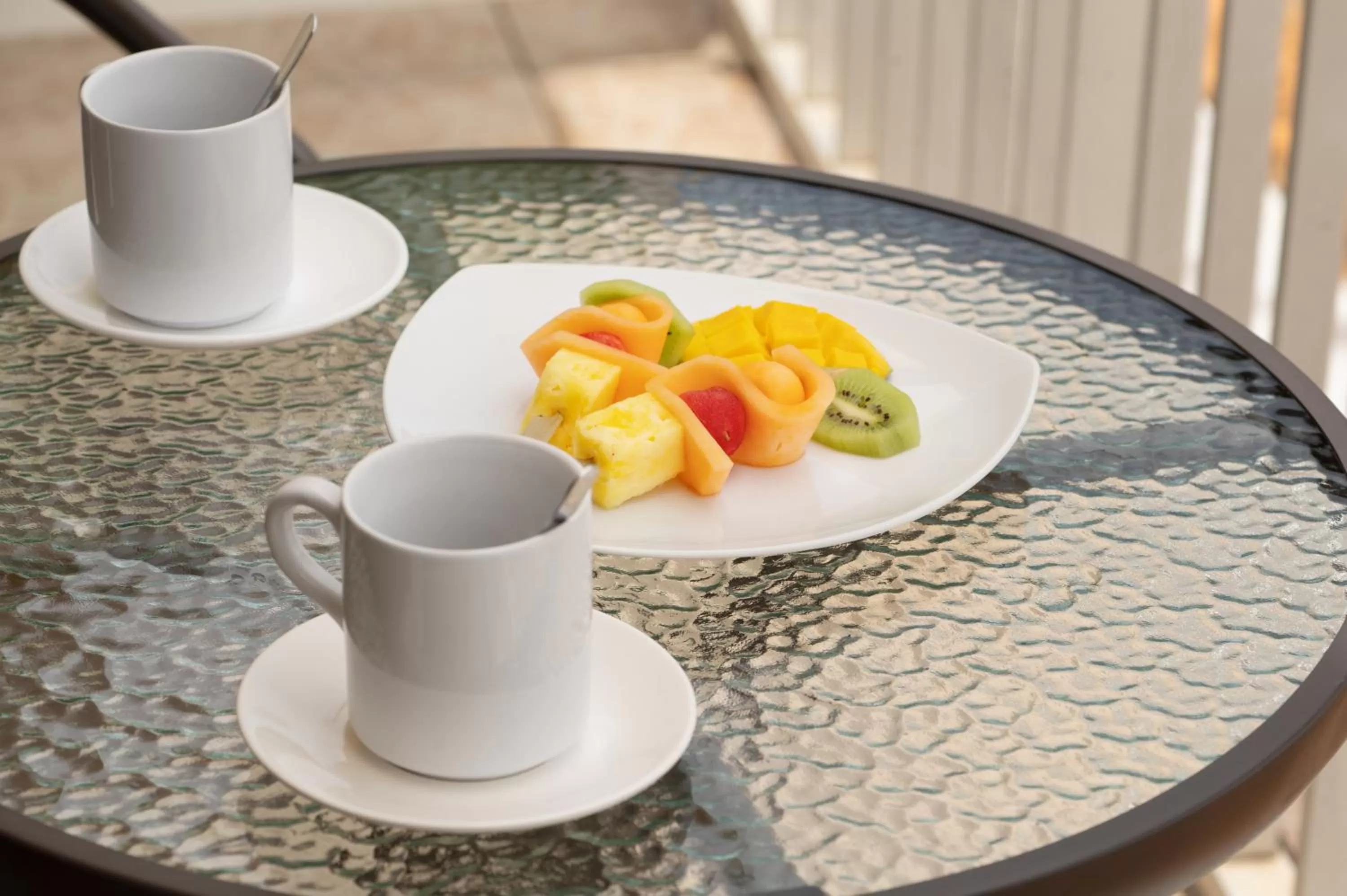 Breakfast in Hotel Bakoua Martinique