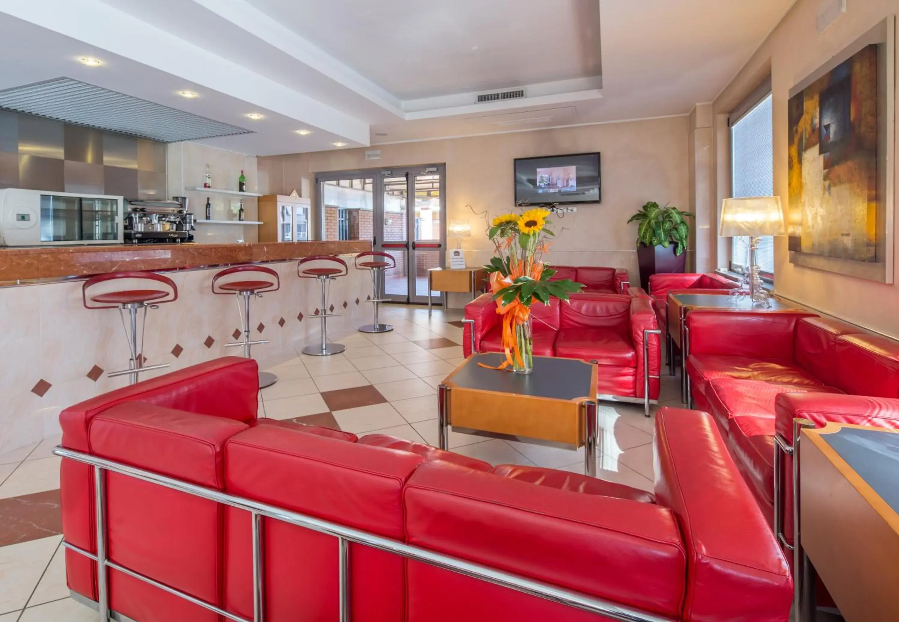 Lounge or bar, Restaurant/Places to Eat in Best Western Hotel I Triangoli