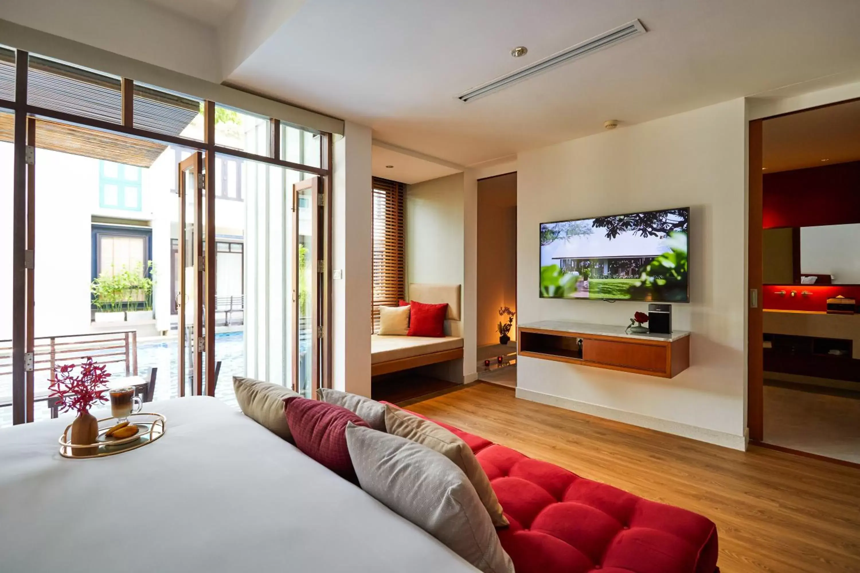 Bedroom, TV/Entertainment Center in Let's Sea Hua Hin Al Fresco Resort