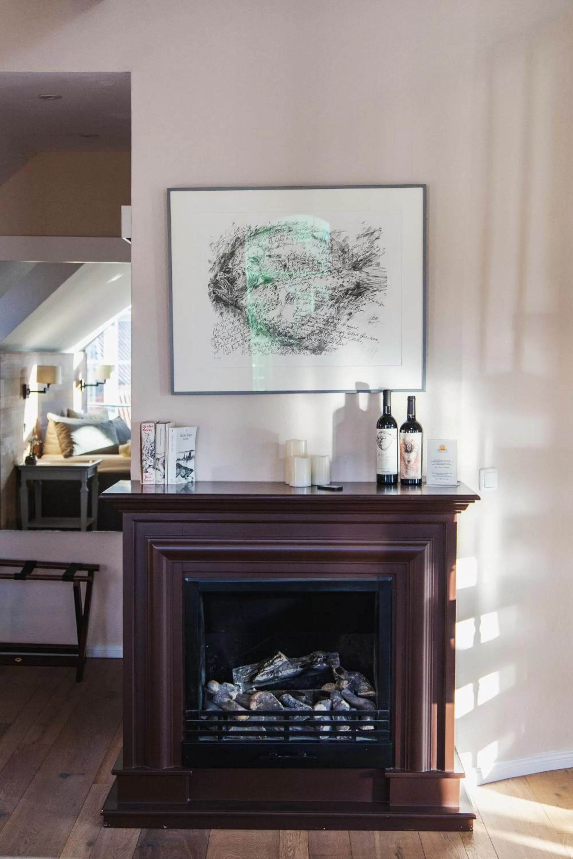 Decorative detail in TOP CityLine Klassik Altstadt Hotel Lübeck