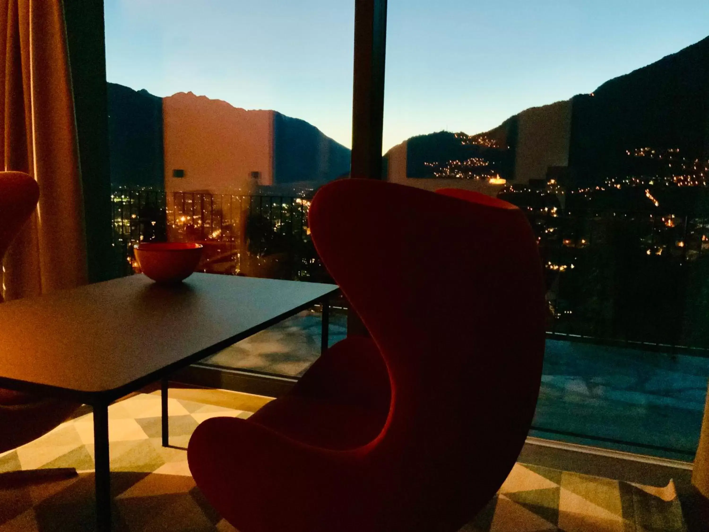 Night, Mountain View in SUITE&BREAKFAST Cà Rossa