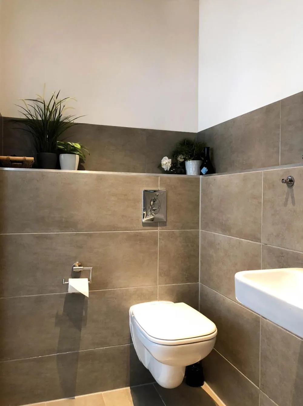 Toilet in Pension Absolut Berlin