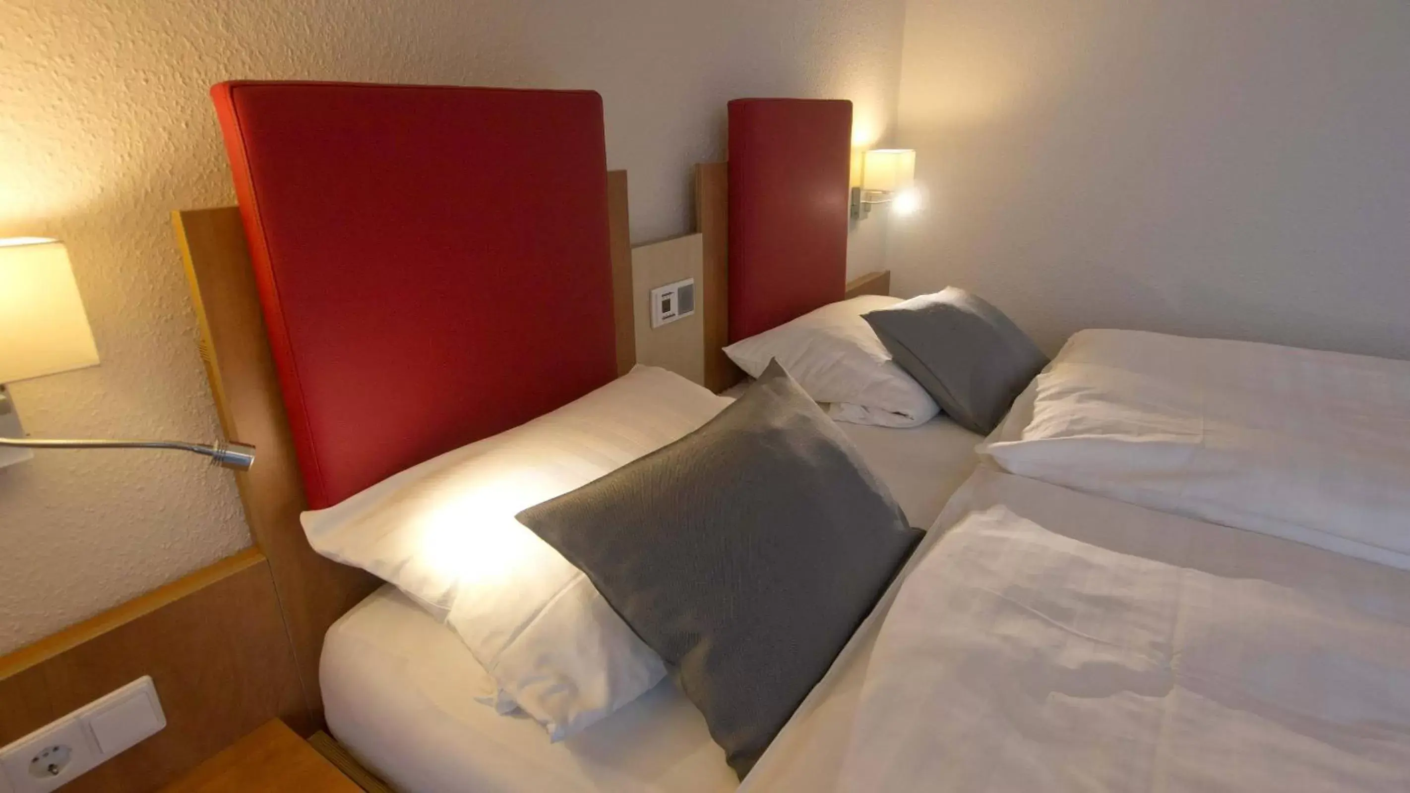 Bed in Hotel Westfalia