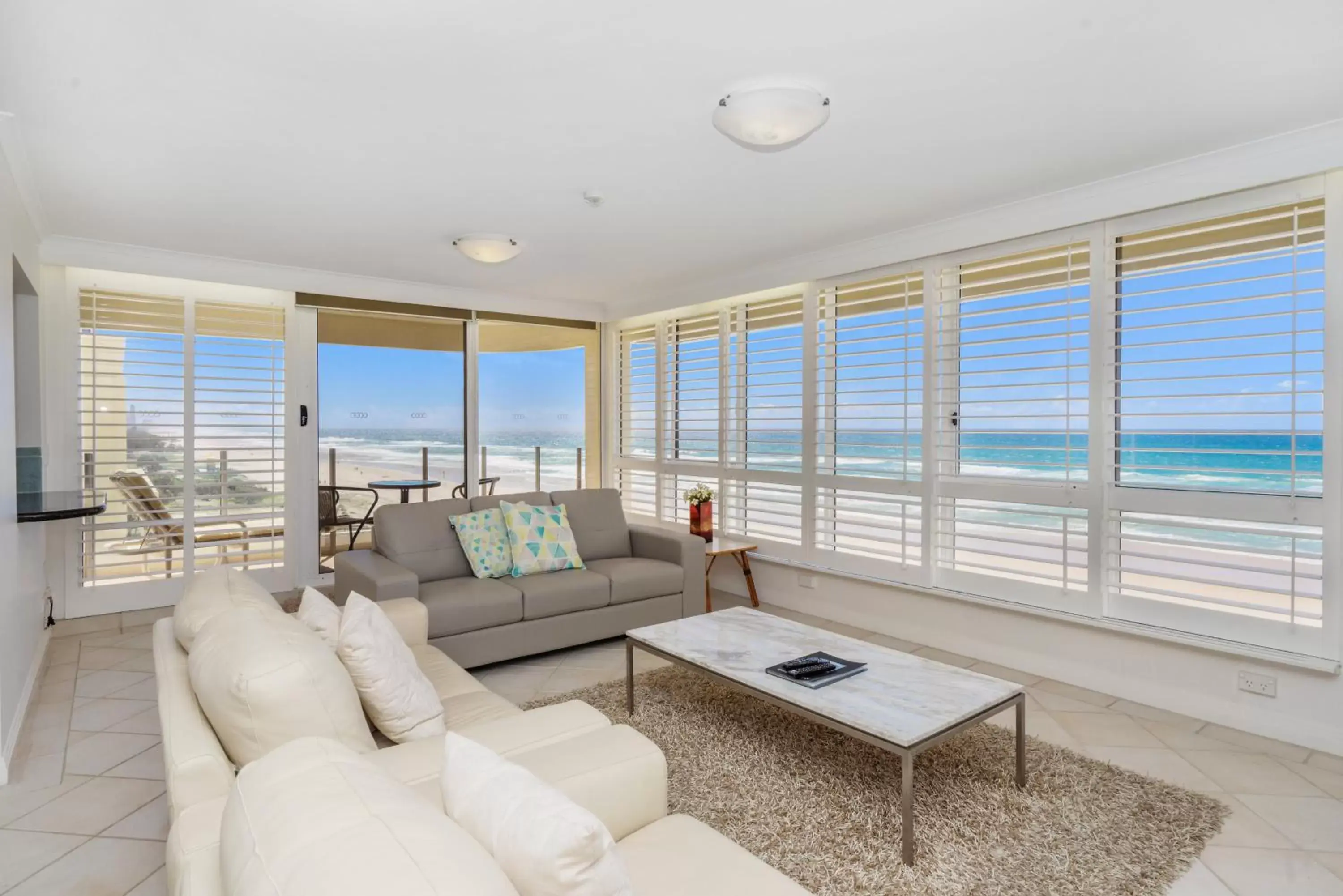 Living room, Sea View in Dorchester On The Beach