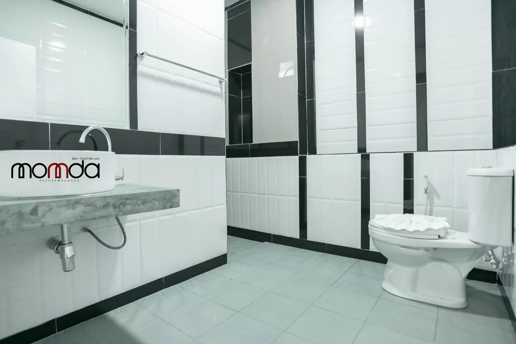 Bathroom in Momda Resort @Ranong