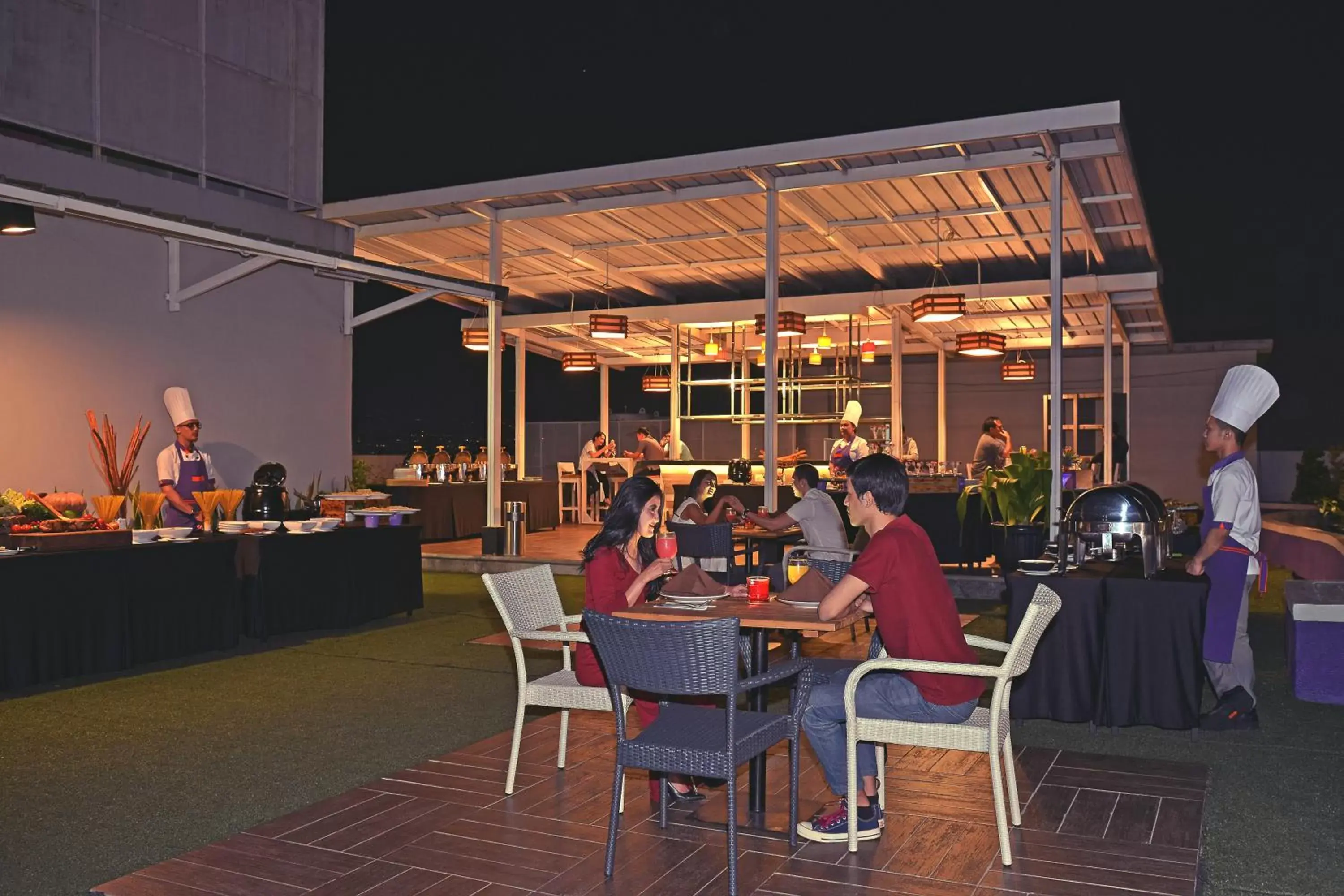 Lounge or bar, Guests in FOX HARRIS City Center Bandung