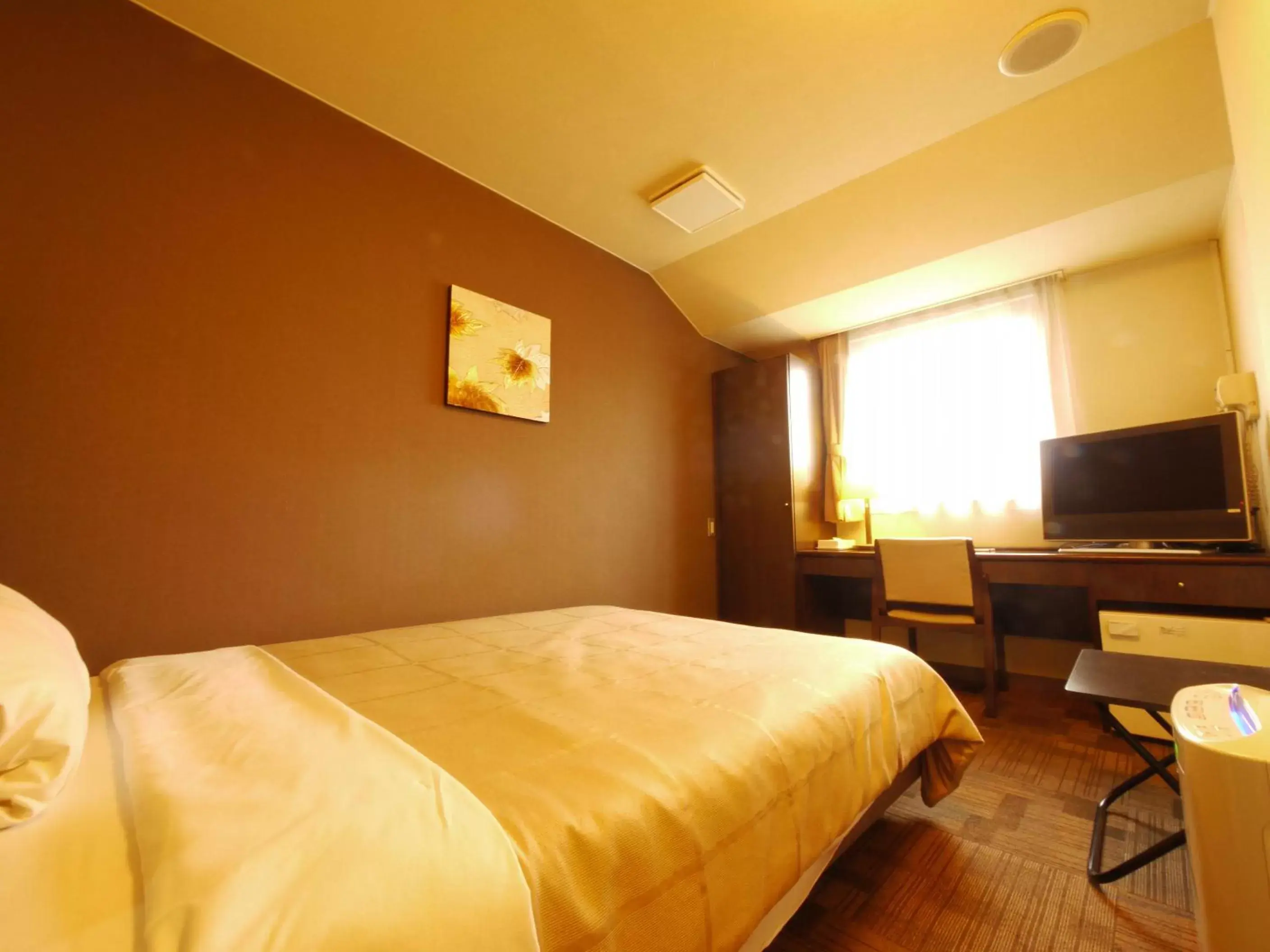 Bed in Hotel Route-Inn Ageo