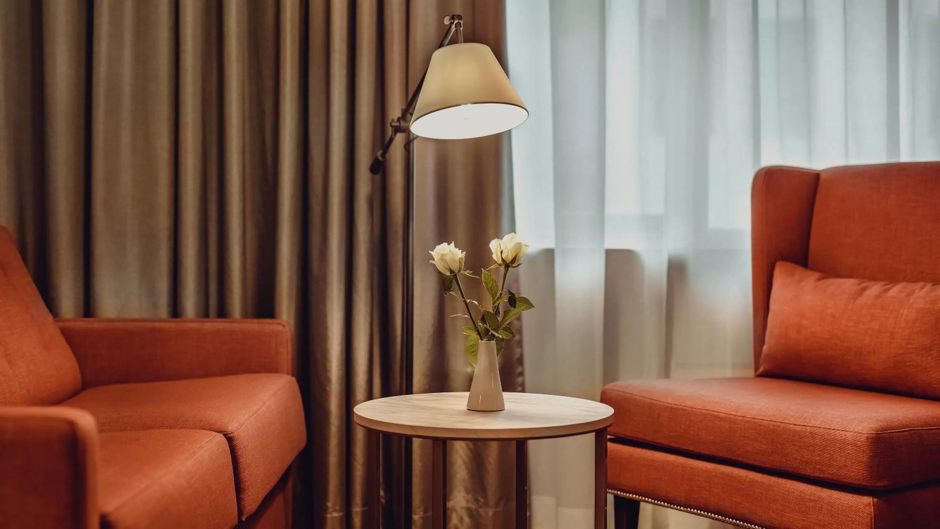 Seating area in Home Hotel Grand Bodø