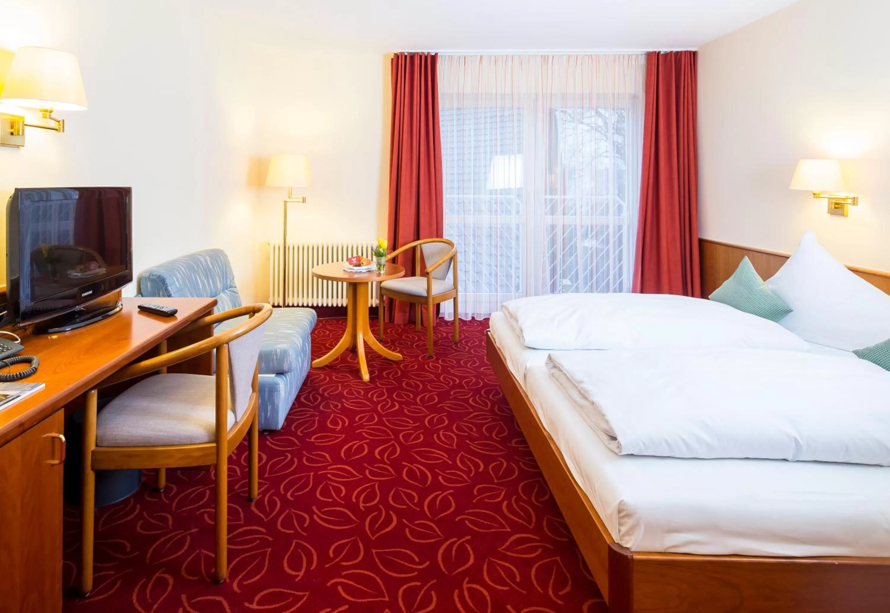 Photo of the whole room, Bed in Hotel Gasthaus Adler