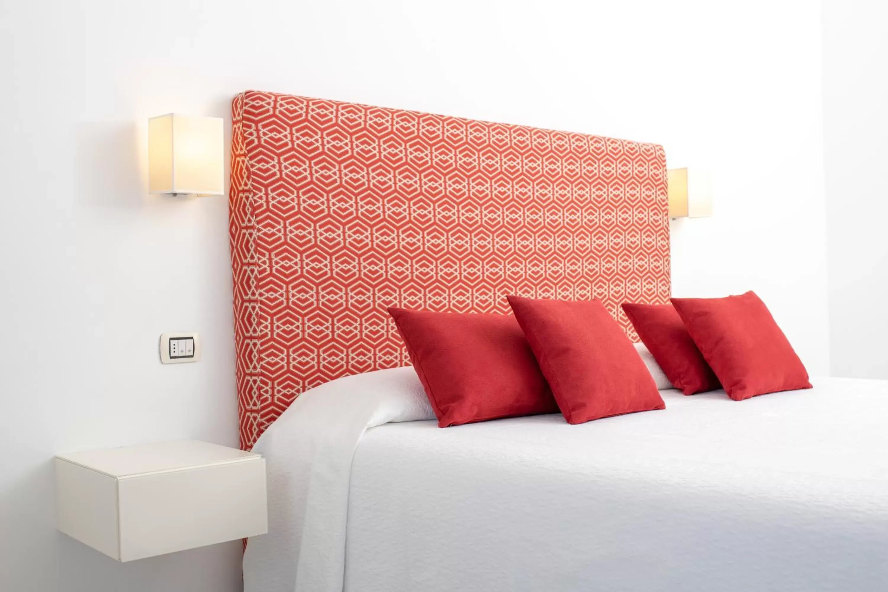 Bed in Hotel Marina Riviera