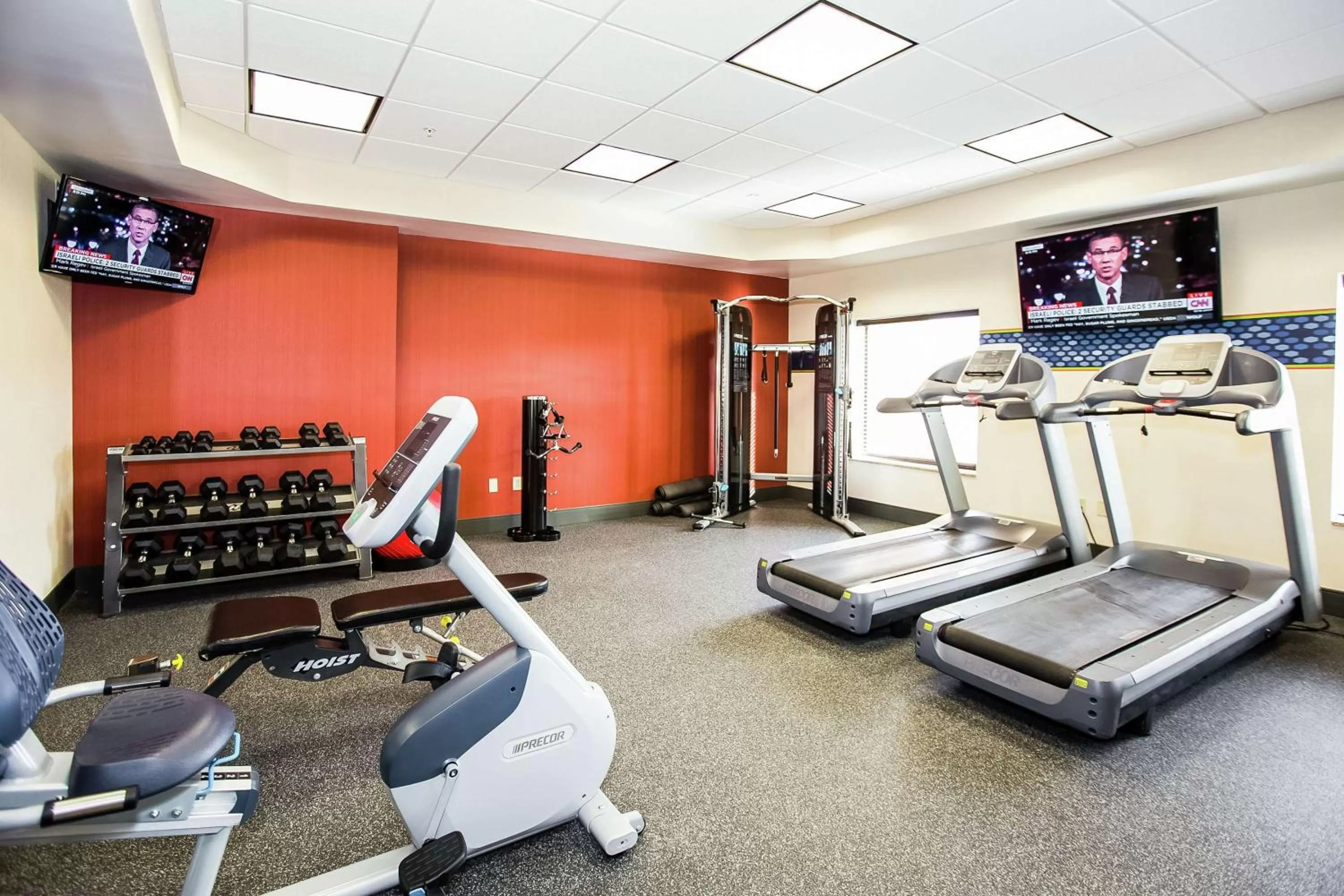 Fitness centre/facilities in Hampton Inn & Suites Blairsville