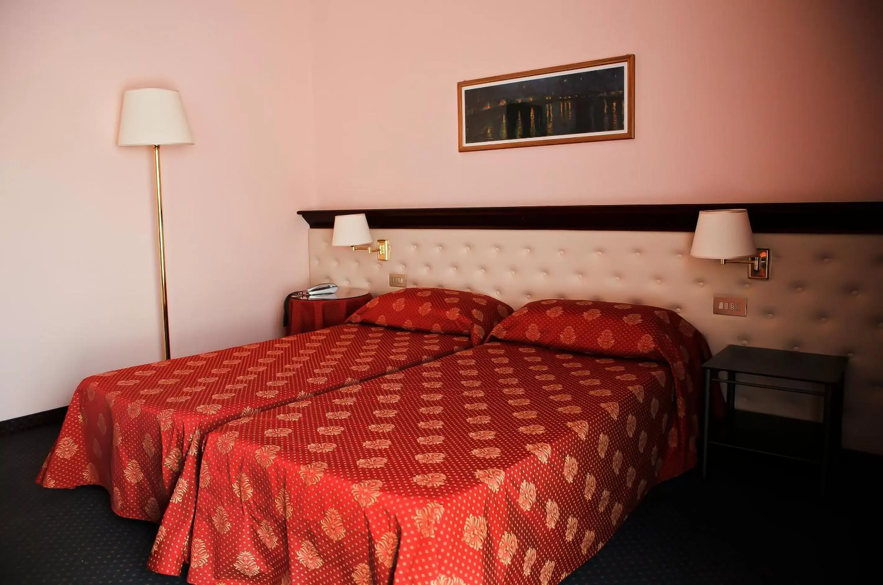 Bed in Hotel Torretta