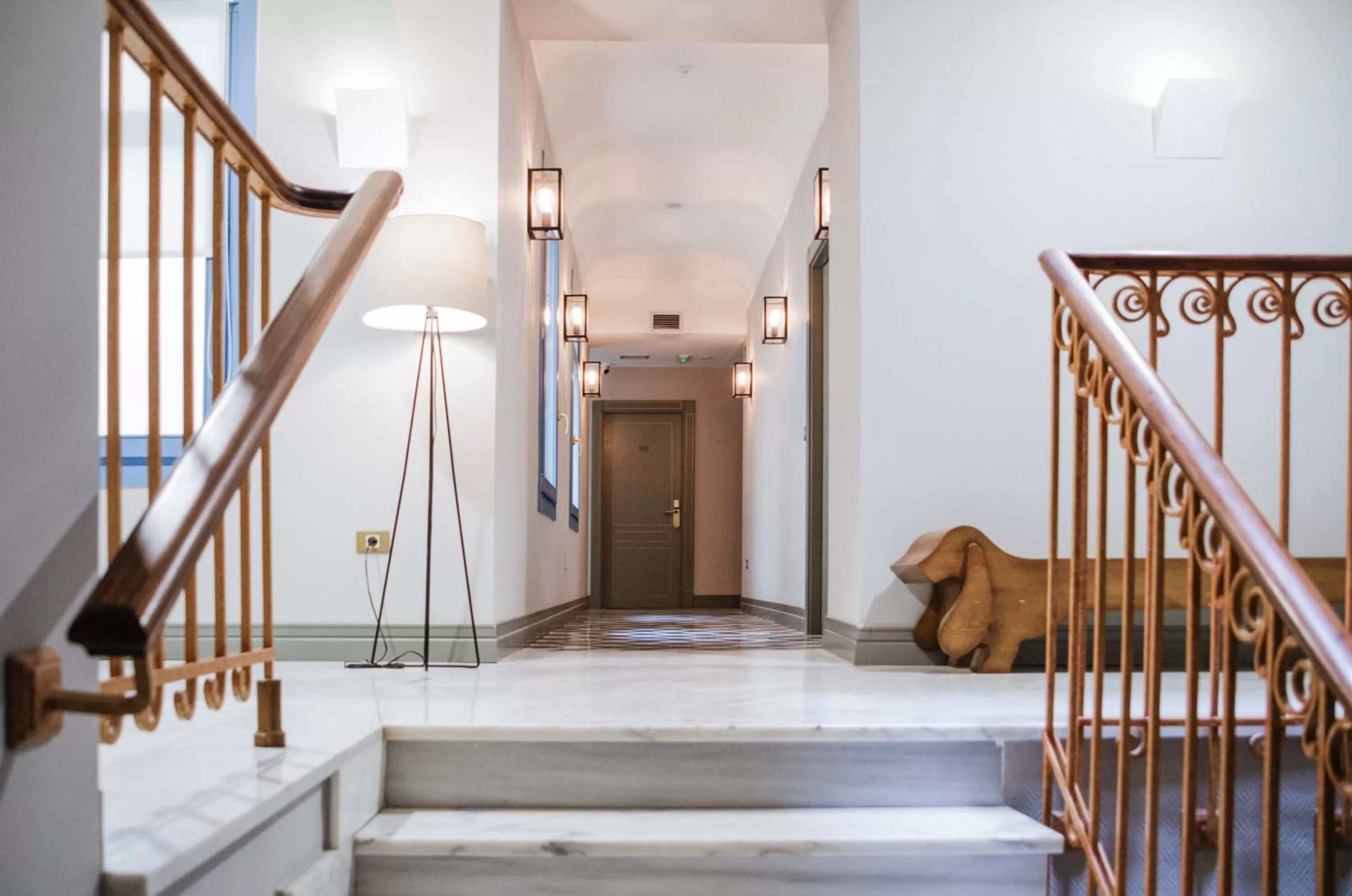 Property building in Blue Windows House Apartamentos & Suites