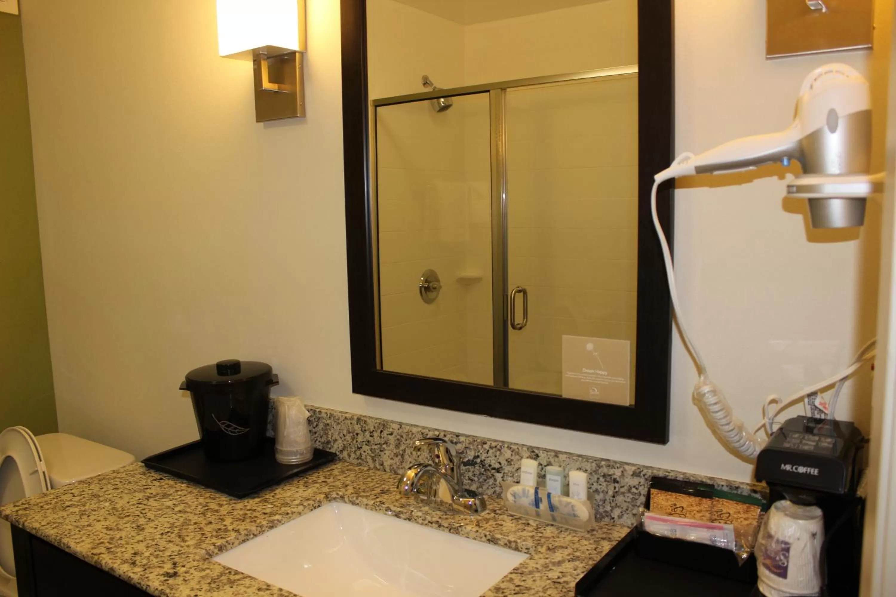 Bathroom in Sleep Inn & Suites Odessa near University