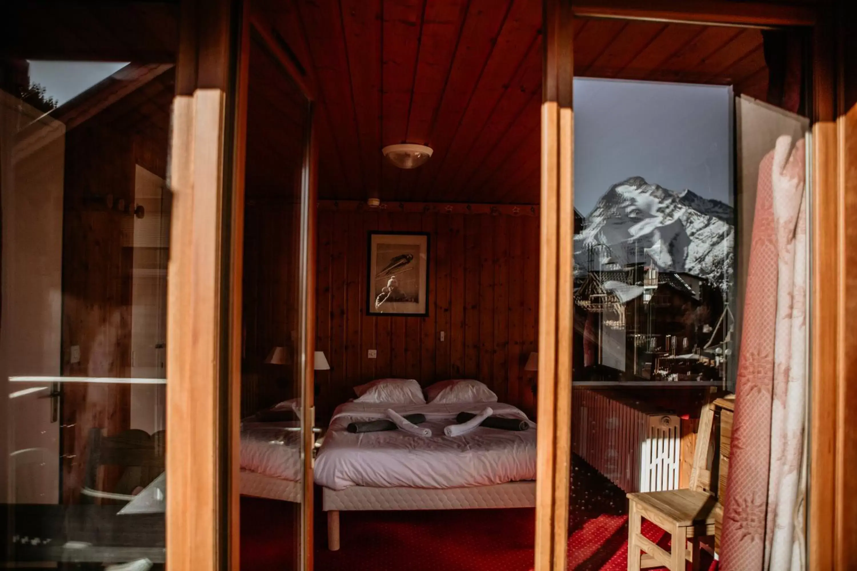 Bedroom in Hotel La Meije