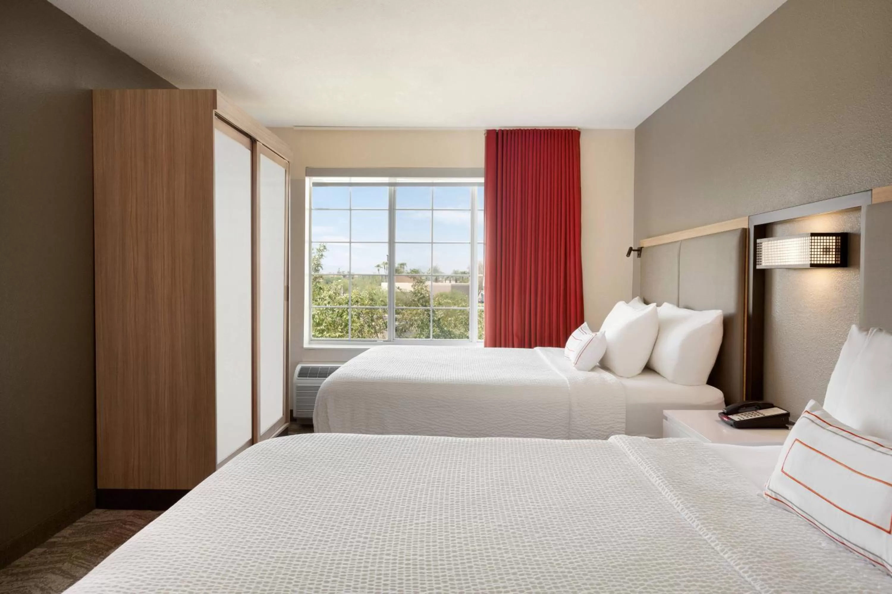 Suite with Two Queen Beds and Adapted Tub - Mobility and Hearing Accessible in SpringHill Suites Phoenix Chandler/Fashion Center
