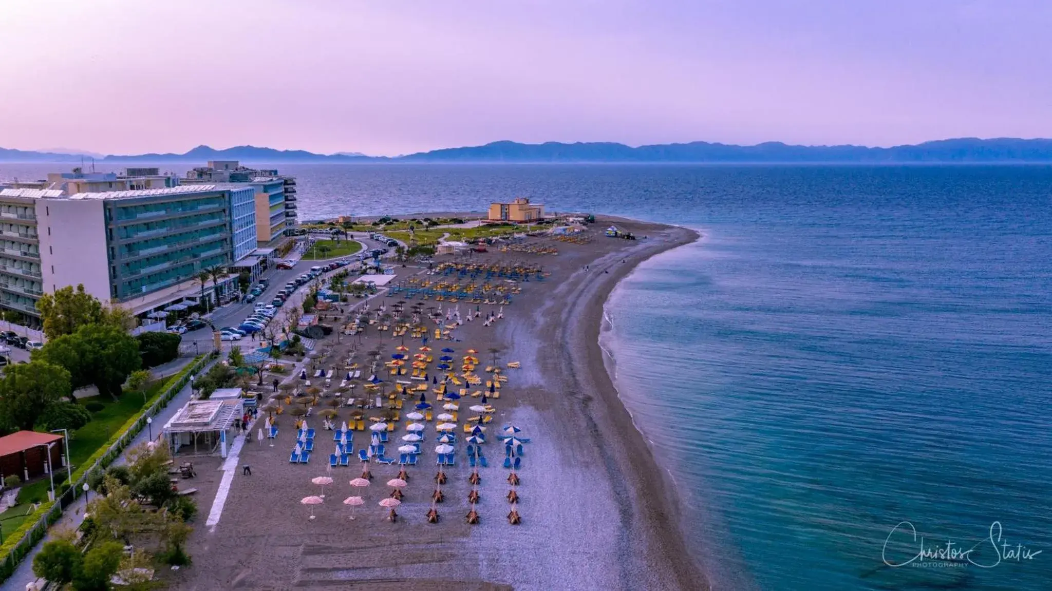 Nearby landmark, Bird's-eye View in Hotel Parthenon Rodos city