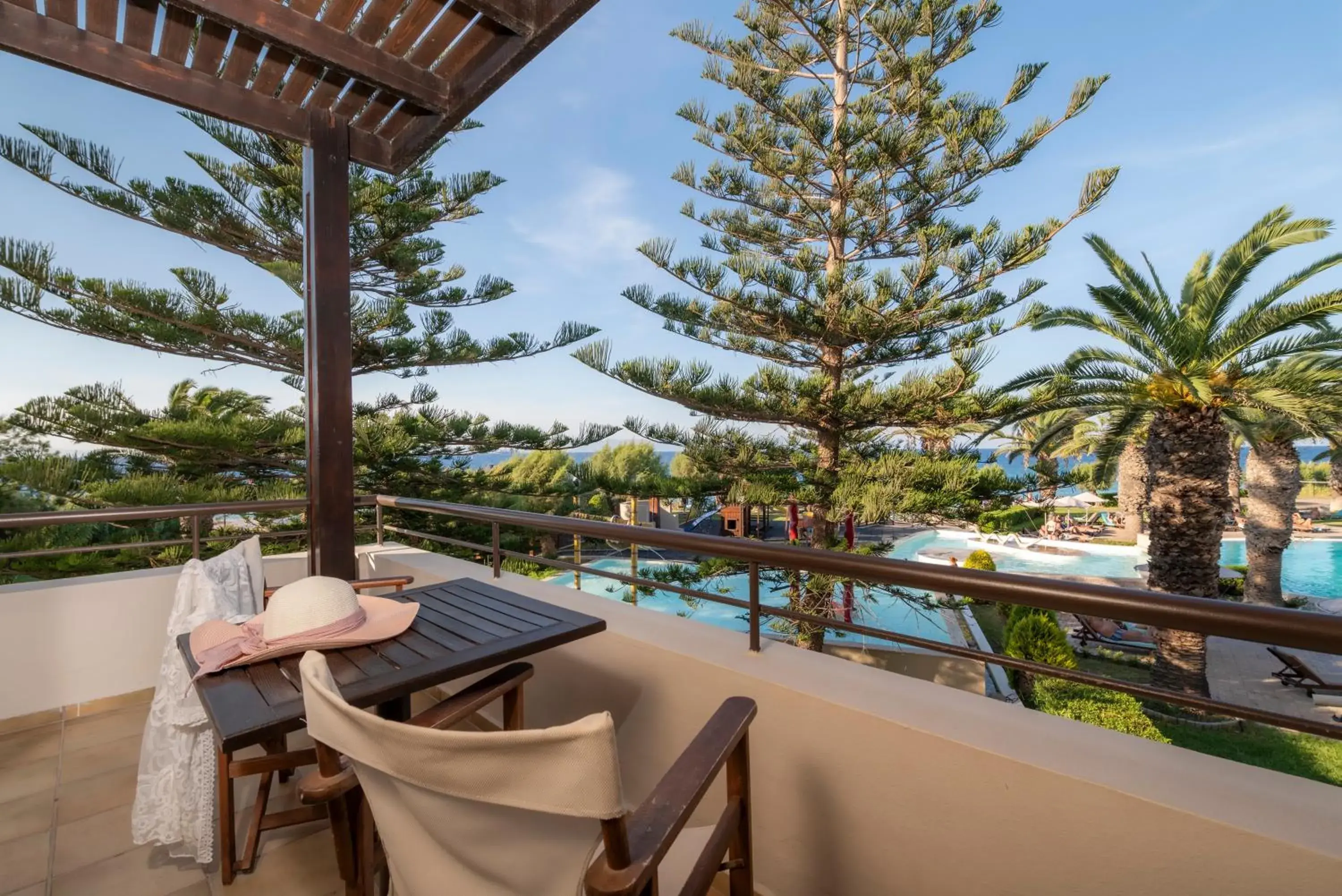 Balcony/Terrace in D'Andrea Mare Beach Hotel