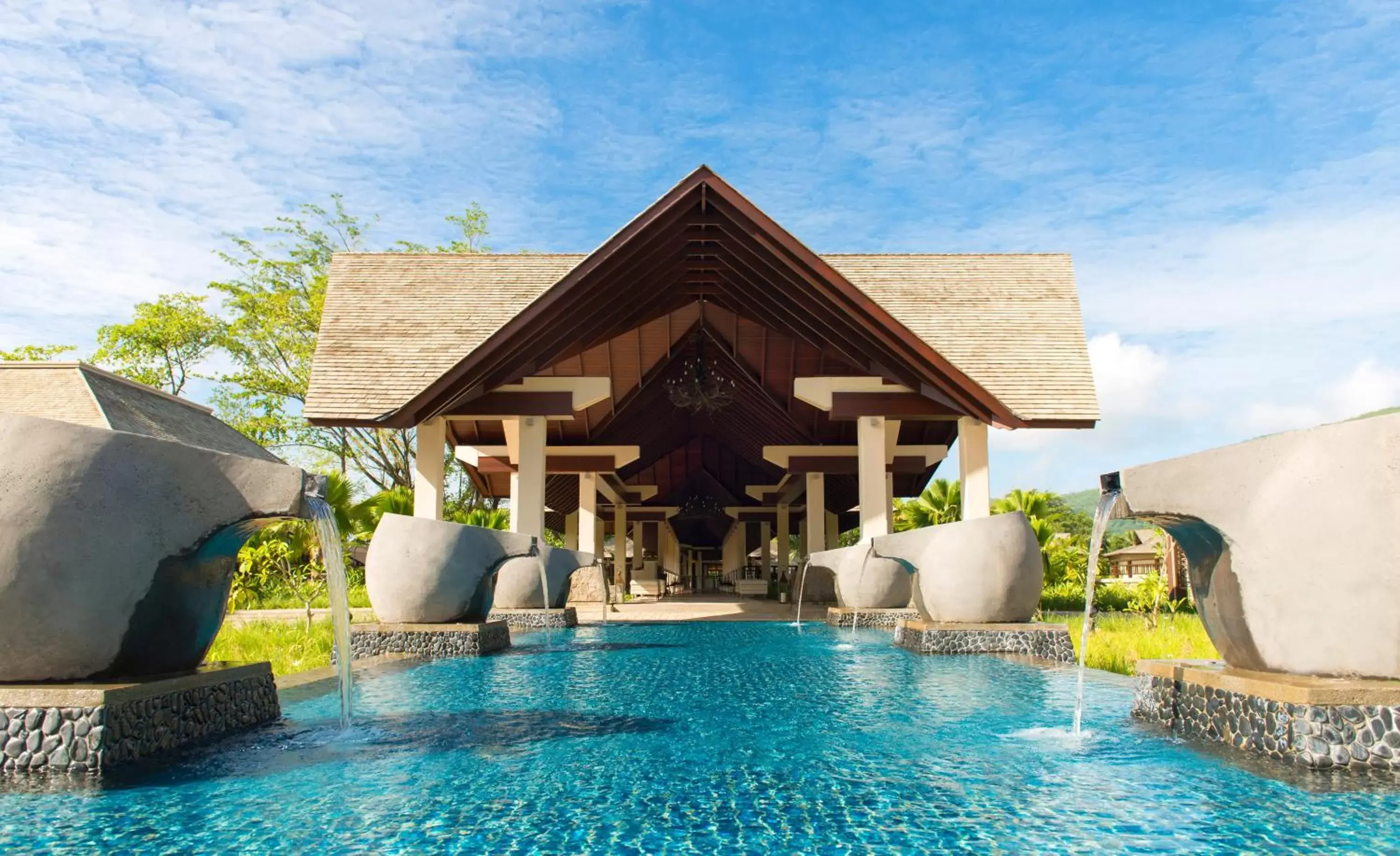 Property building, Swimming Pool in STORY Seychelles