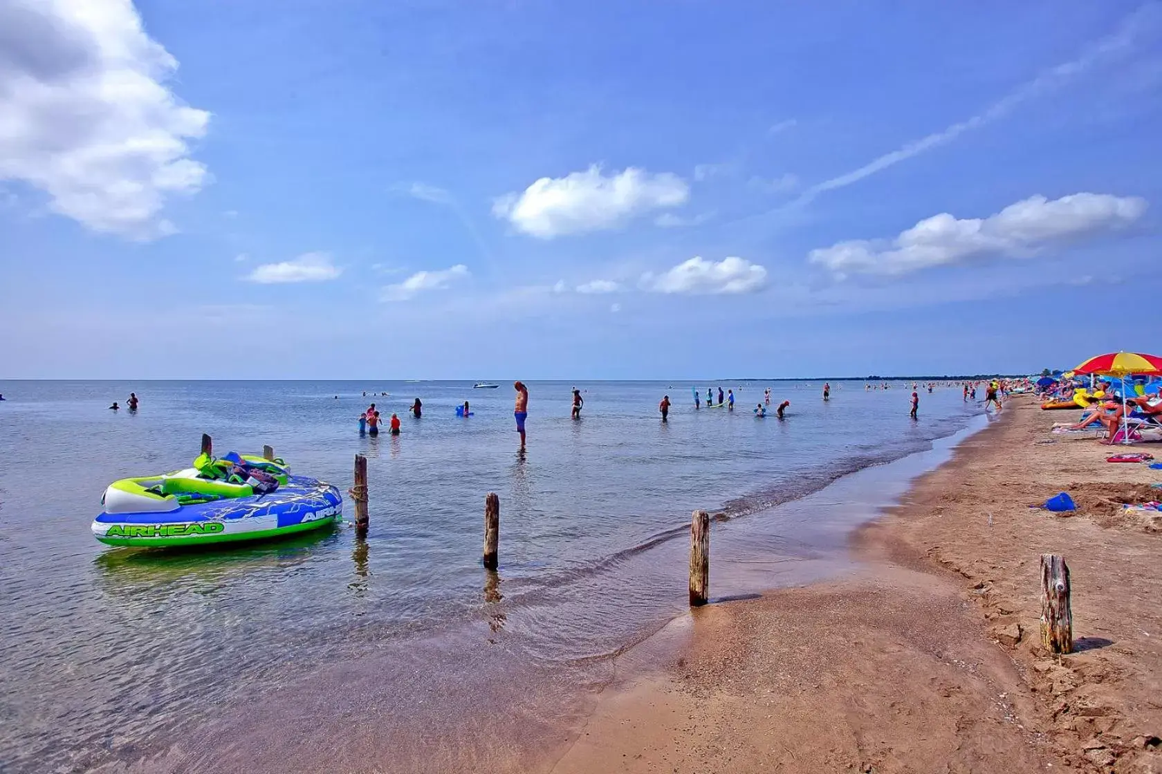 Beach in Stop 21 Motel