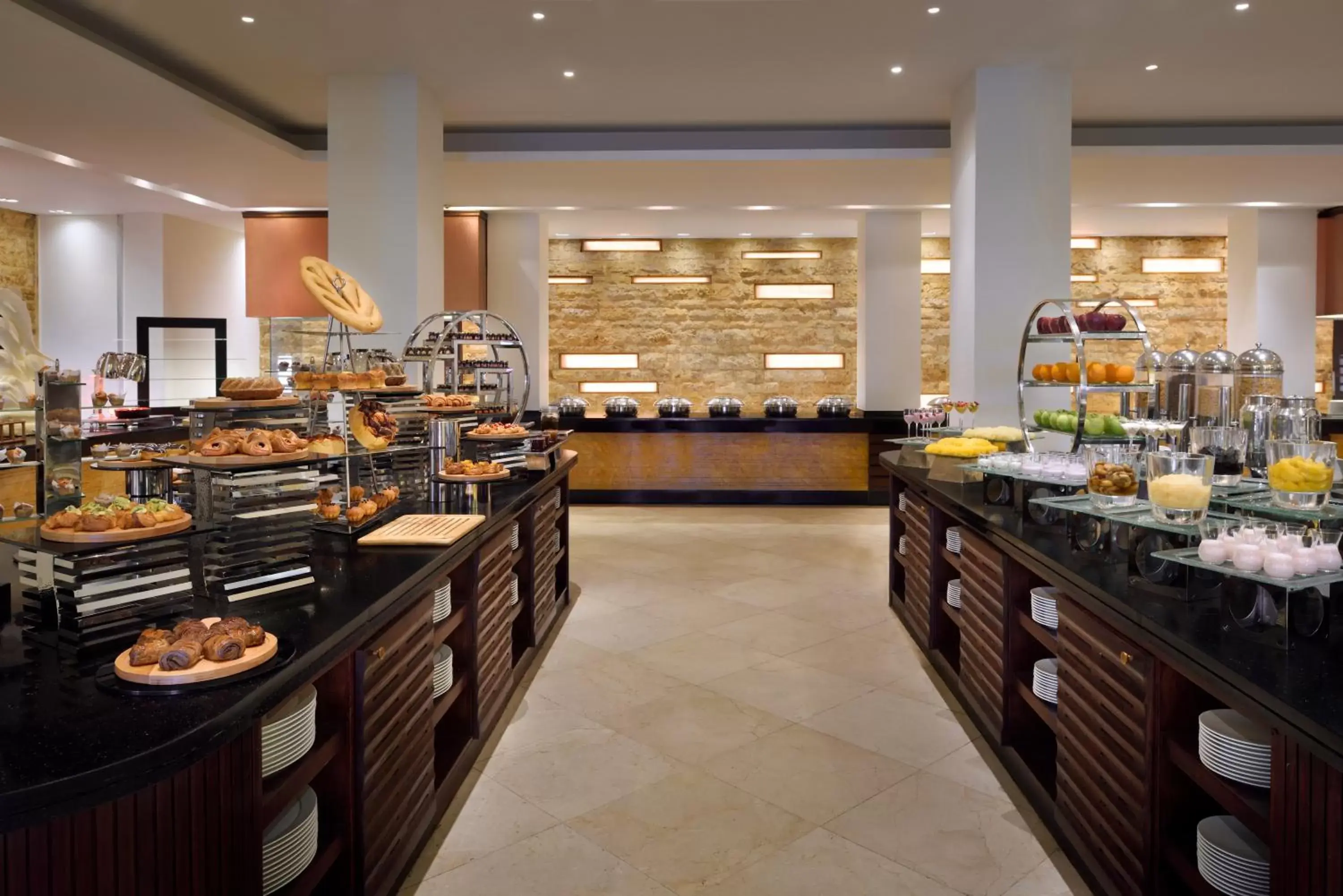 Buffet breakfast in Movenpick Resort & Spa Tala Bay Aqaba