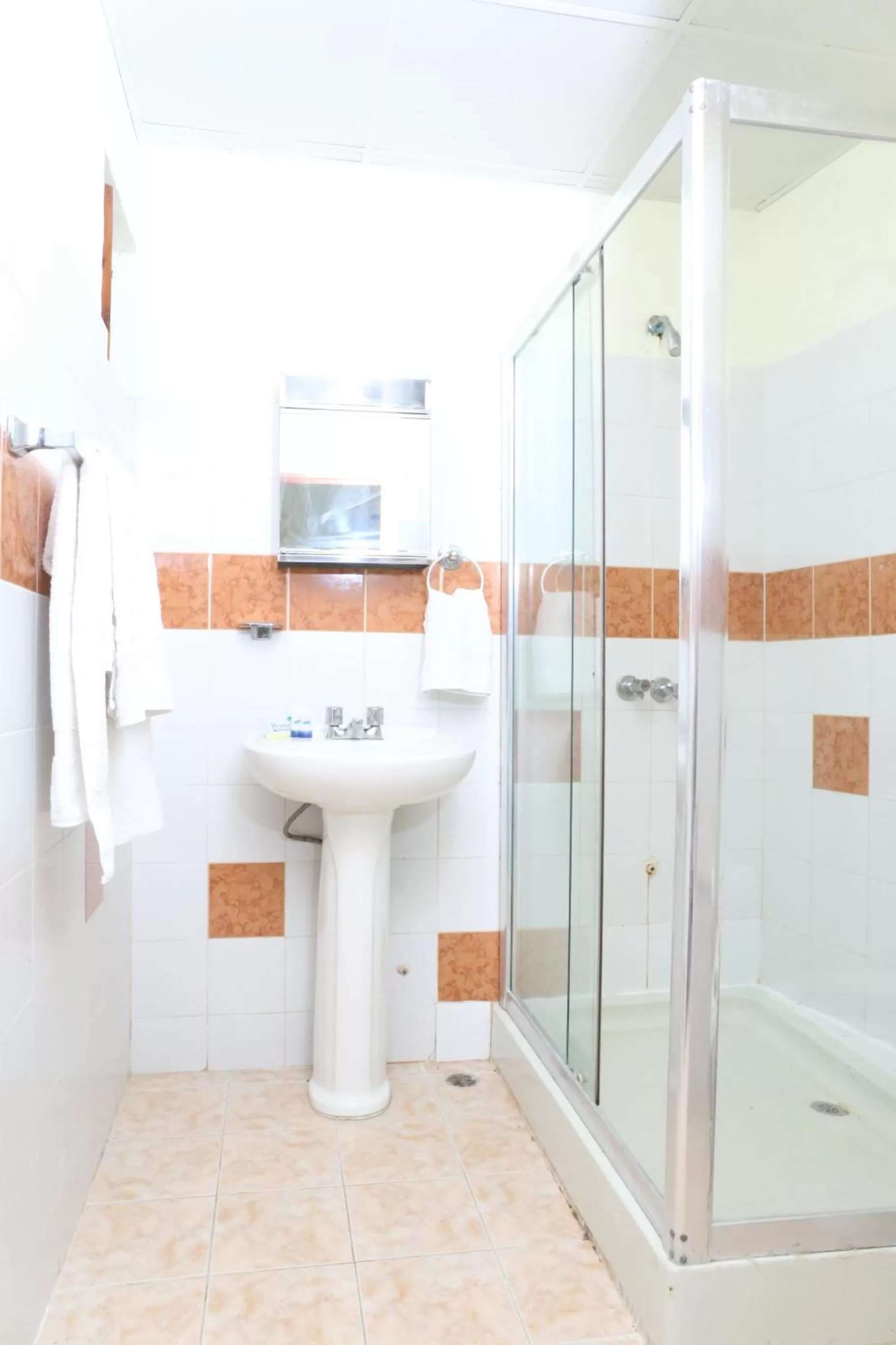 Bathroom in Hotel Aluge