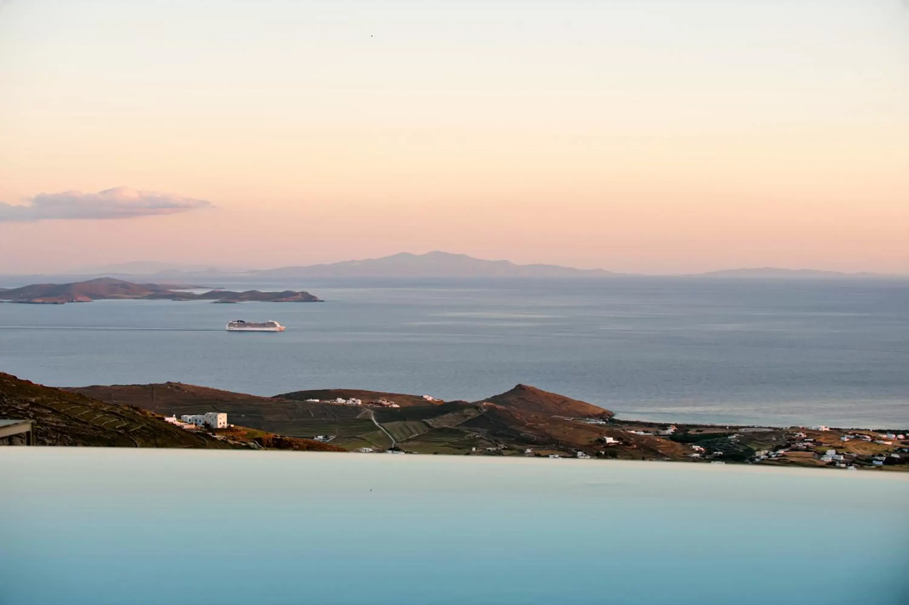 Natural landscape in Aeolis Tinos Suites