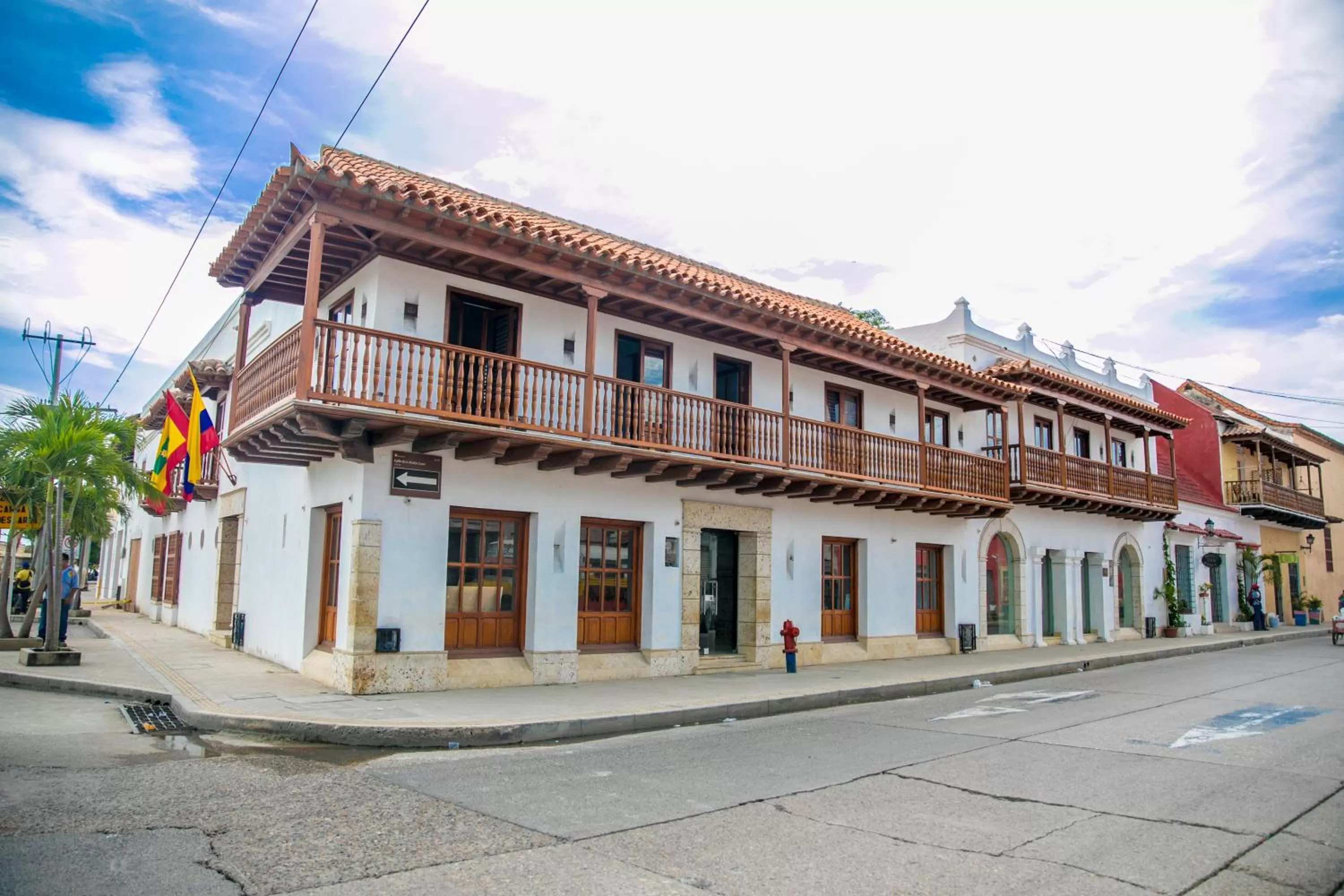 Property building in Getsemani Cartagena Hotel