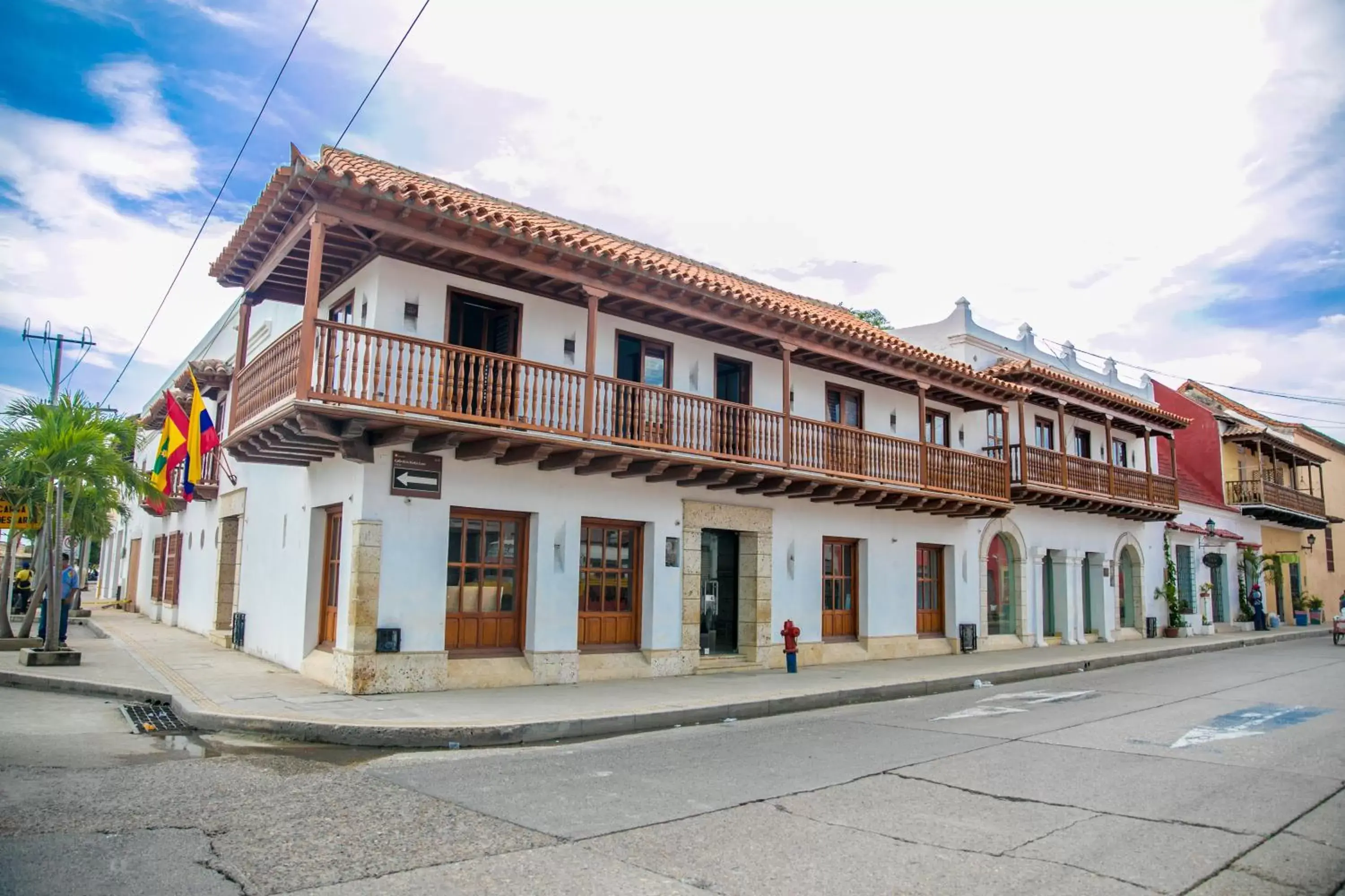 Property Building in Getsemani Cartagena Hotel