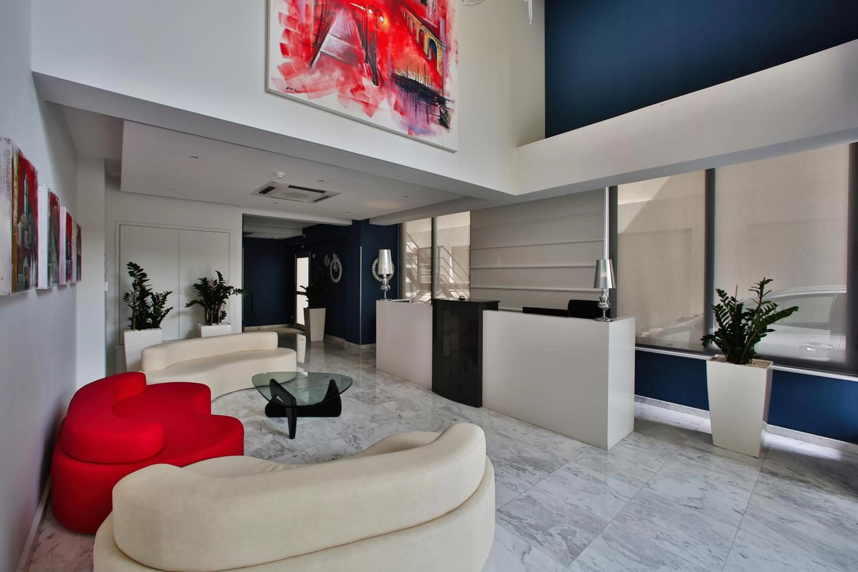 Lobby or reception in The Josephine Boutique Hotel